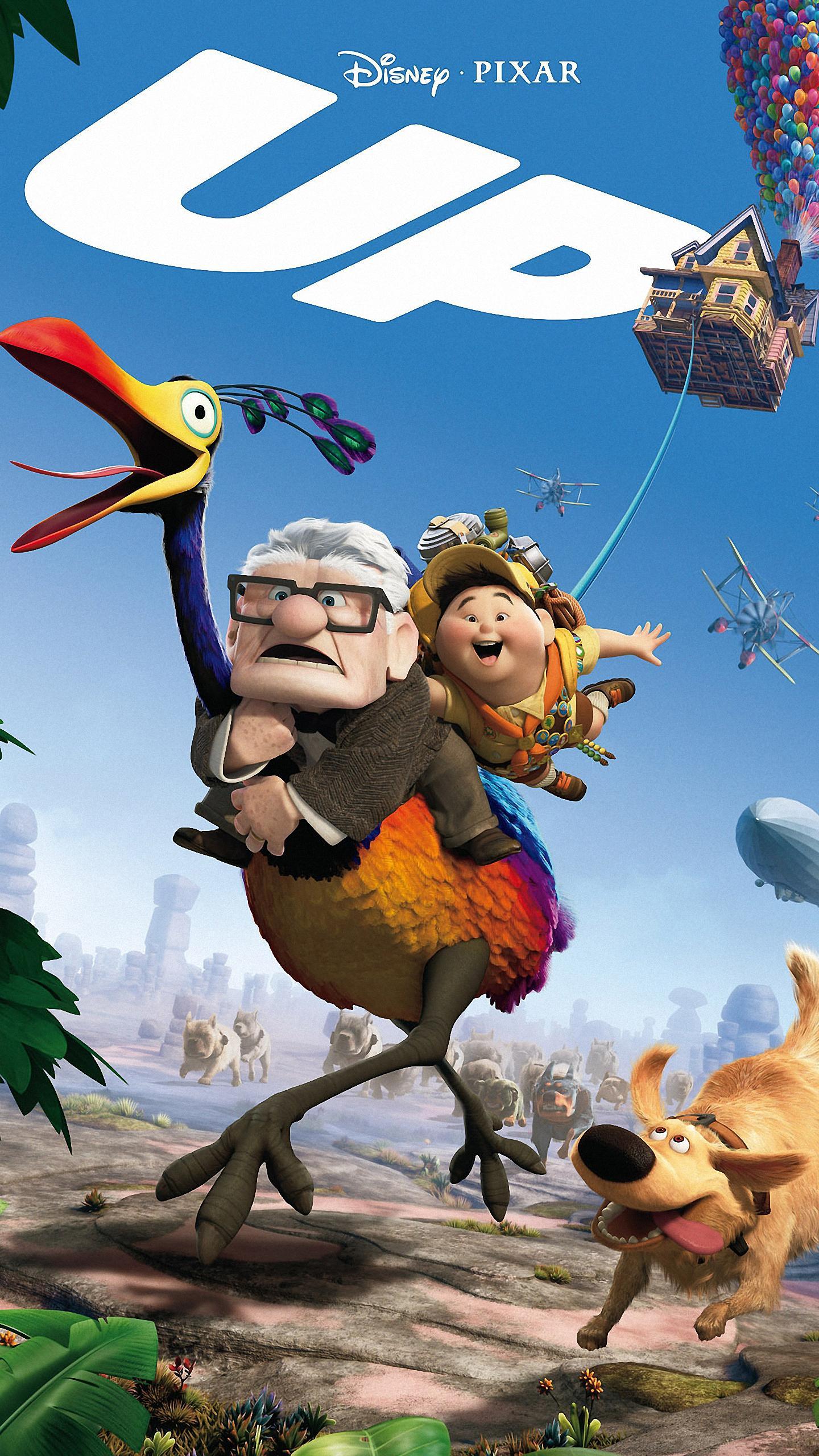 Up 3D Movie Cartoon Wallpaper For iPhone 6s