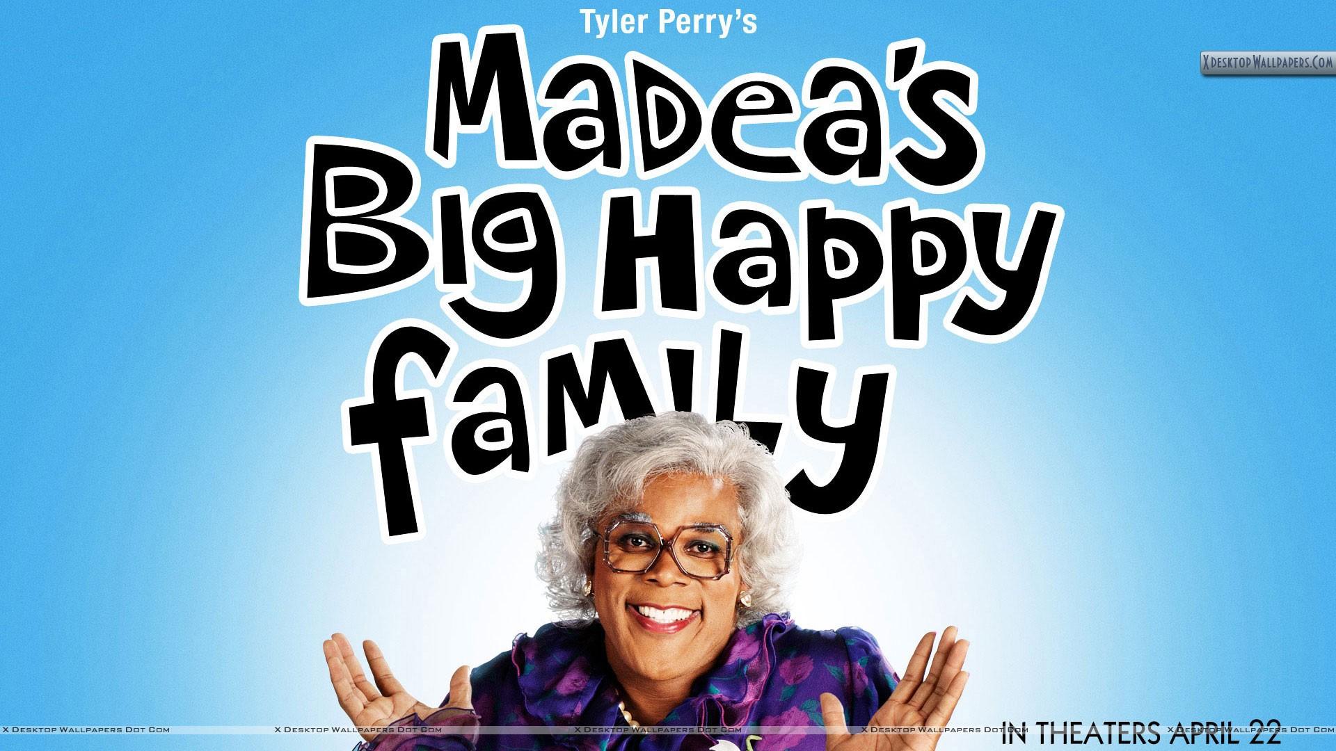 Cover Poster of Madea Big Happy Family Wallpaper