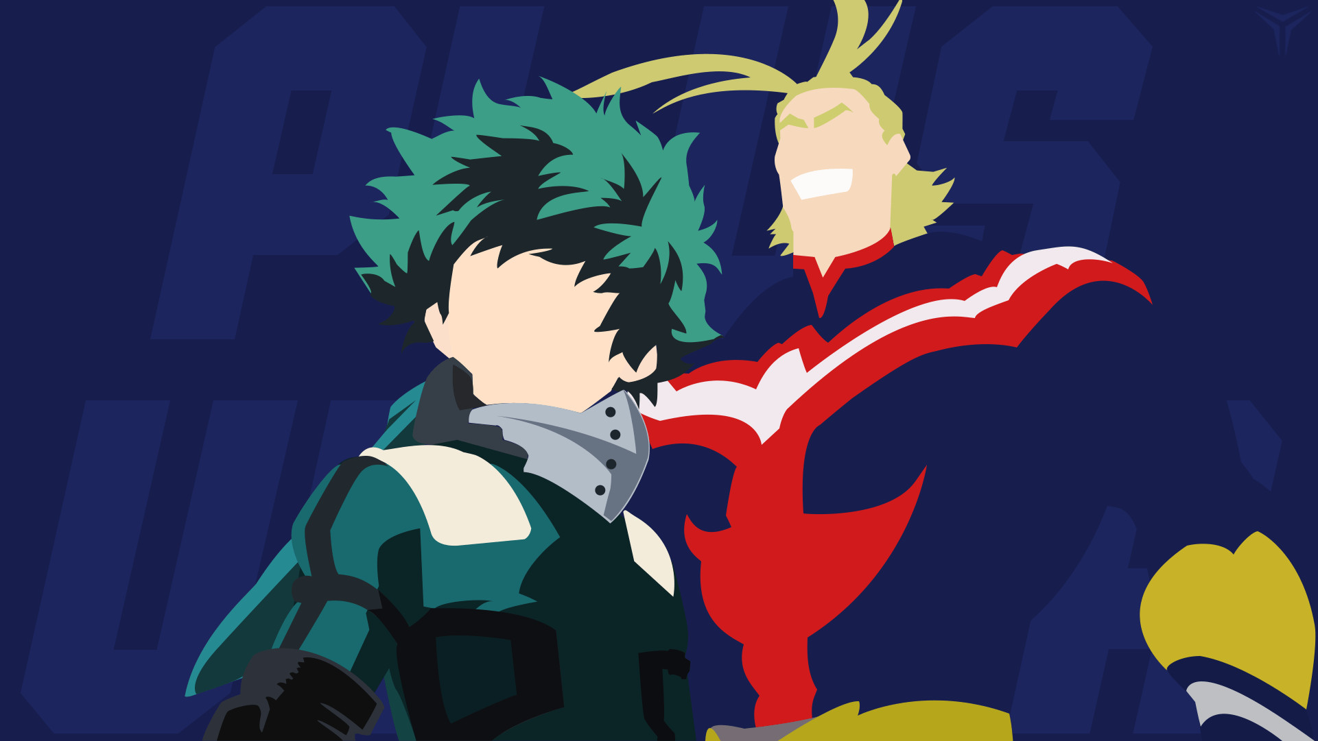 My Hero Academia Season 3 Minimalist Wallpaper