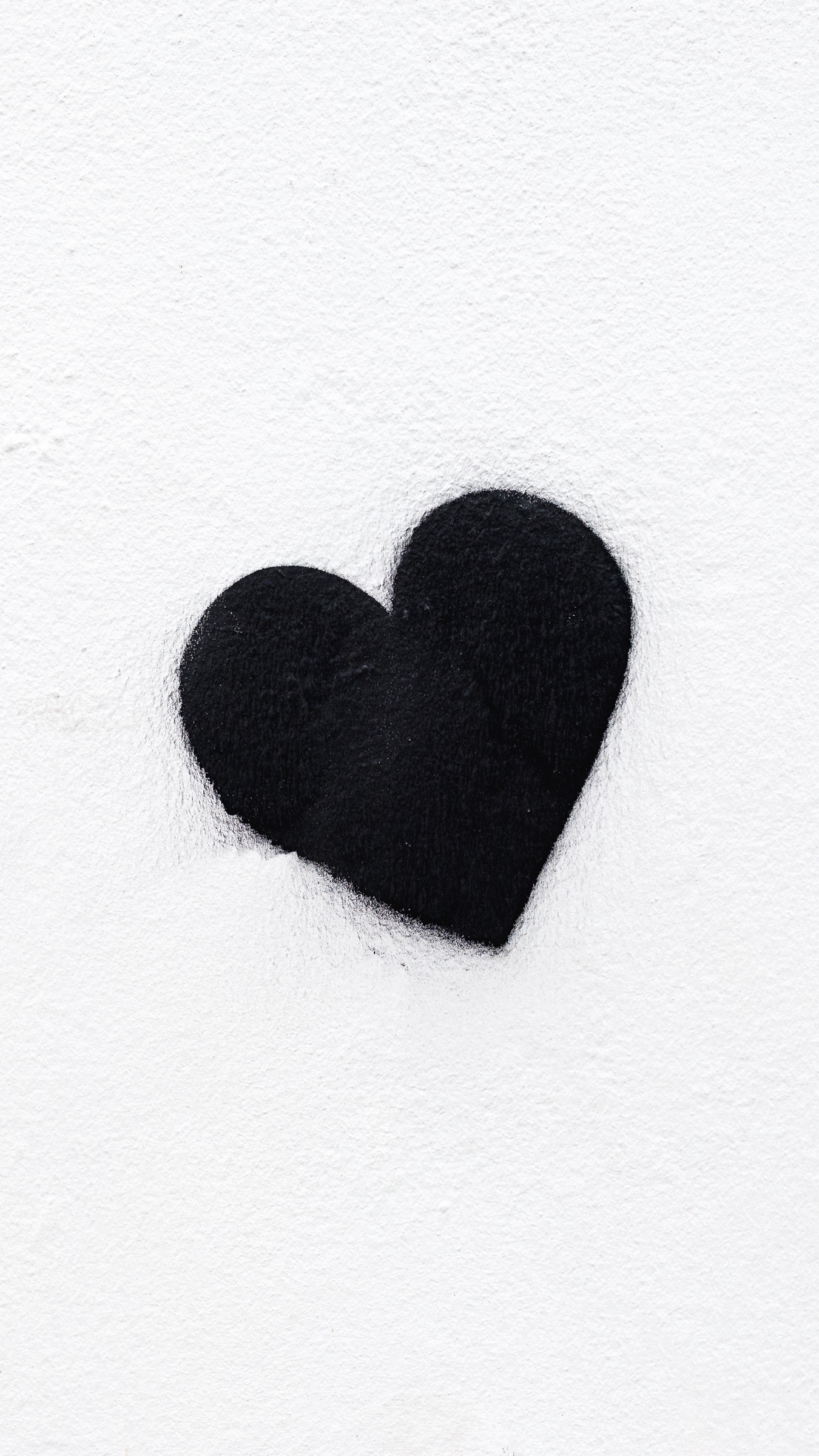 Black And White Heart Wallpaper, HD Wallpaper & background