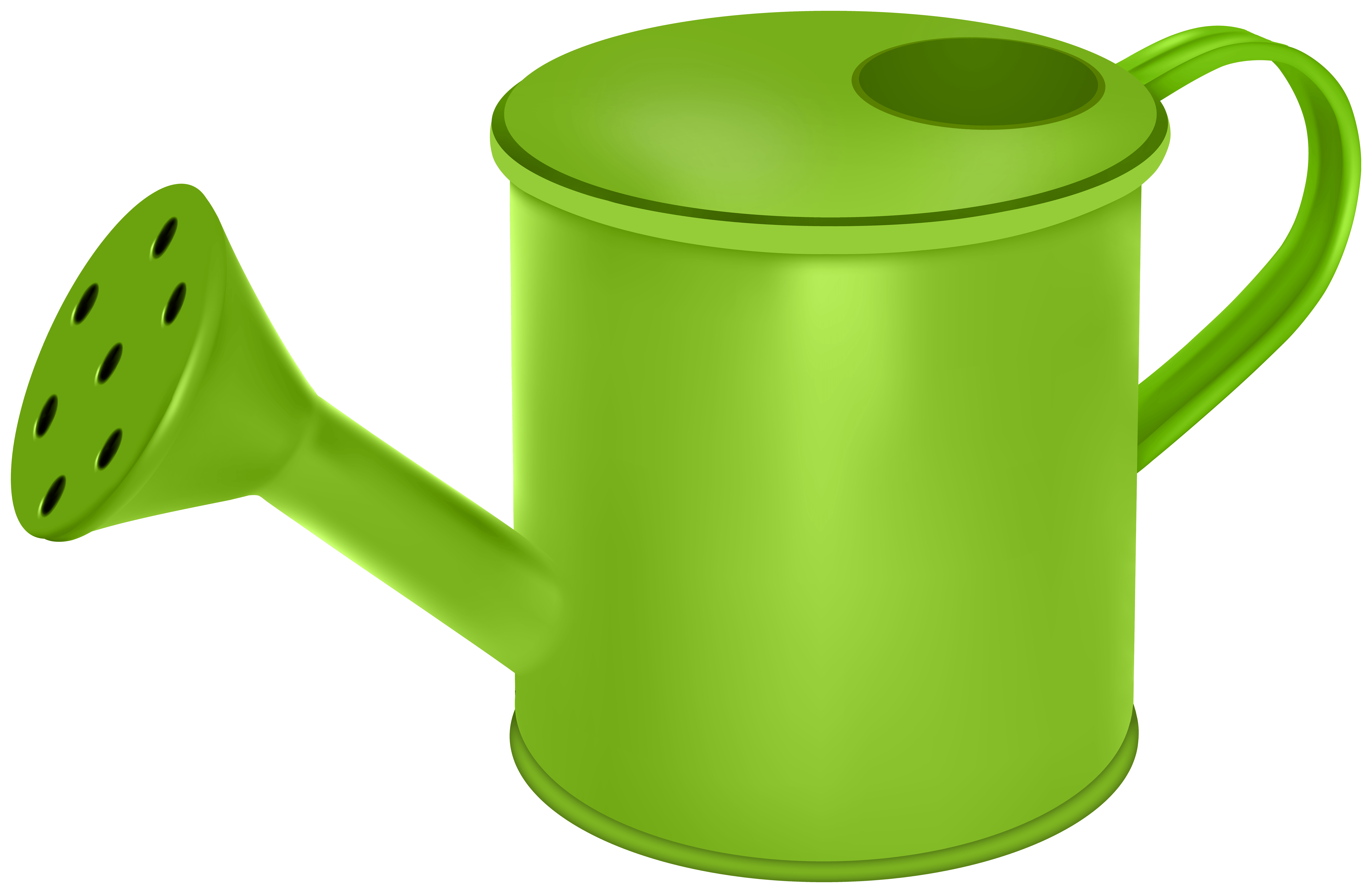Watering Can Green Transparent Image