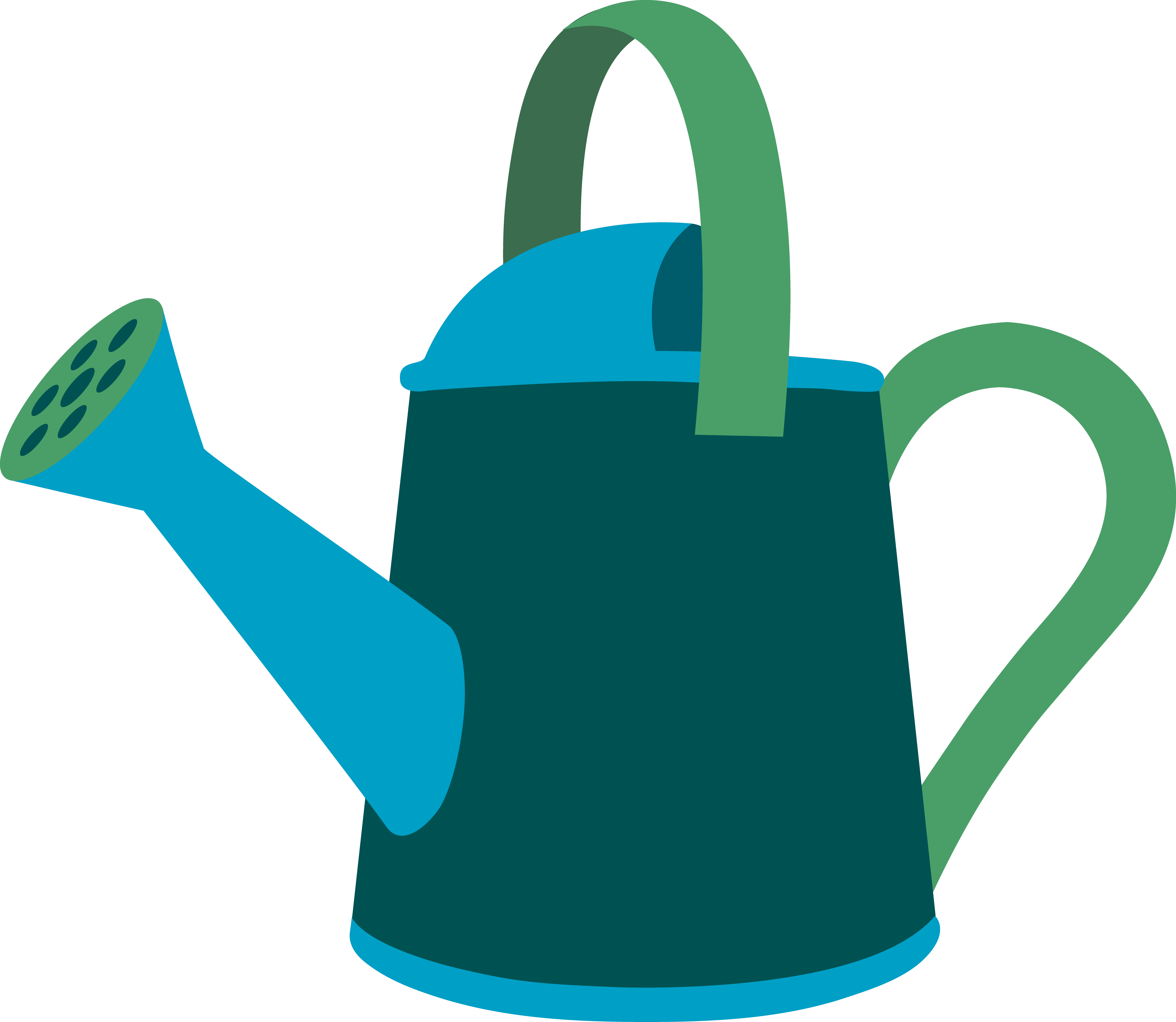 Best Watering Can Clipart