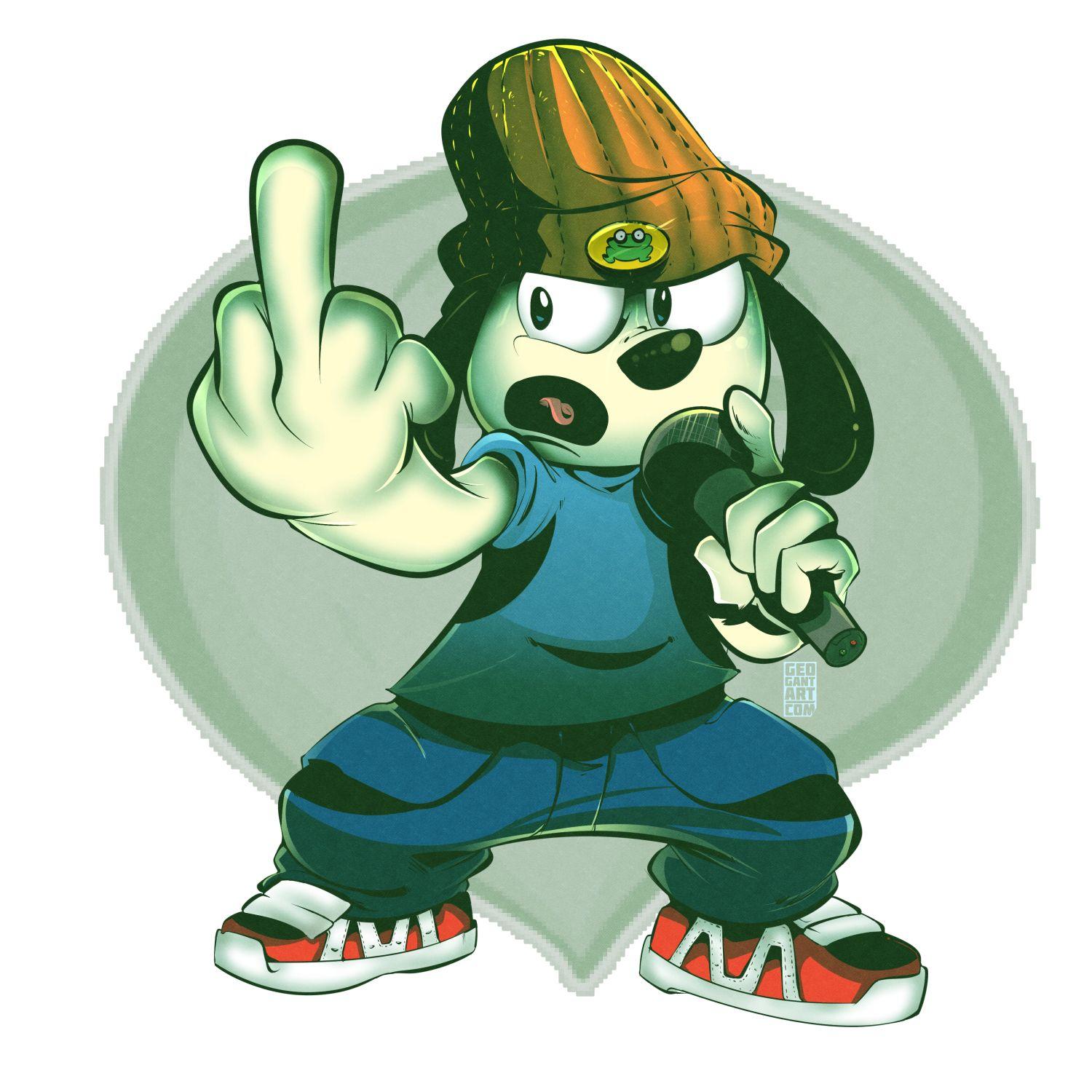 Parappa the Rapper. Rapper, Cartoon, Game character