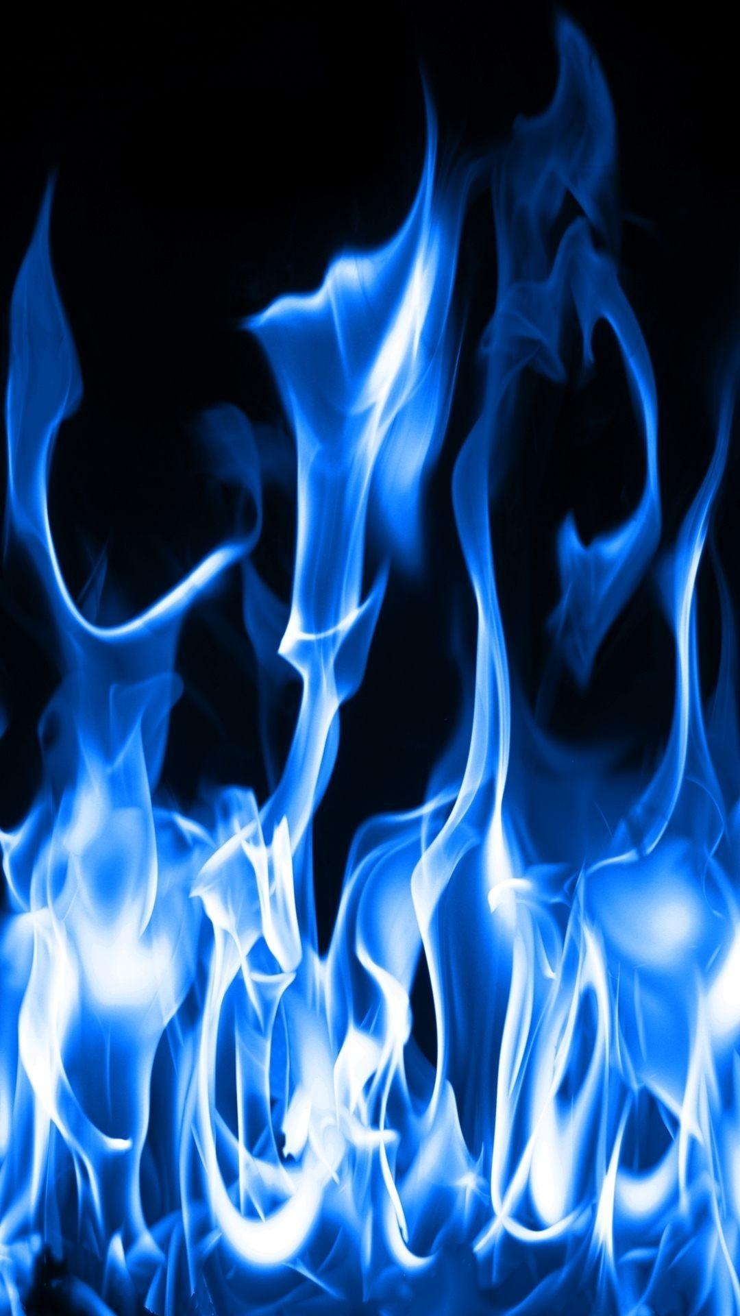 Blue Fire Wallpaper HD