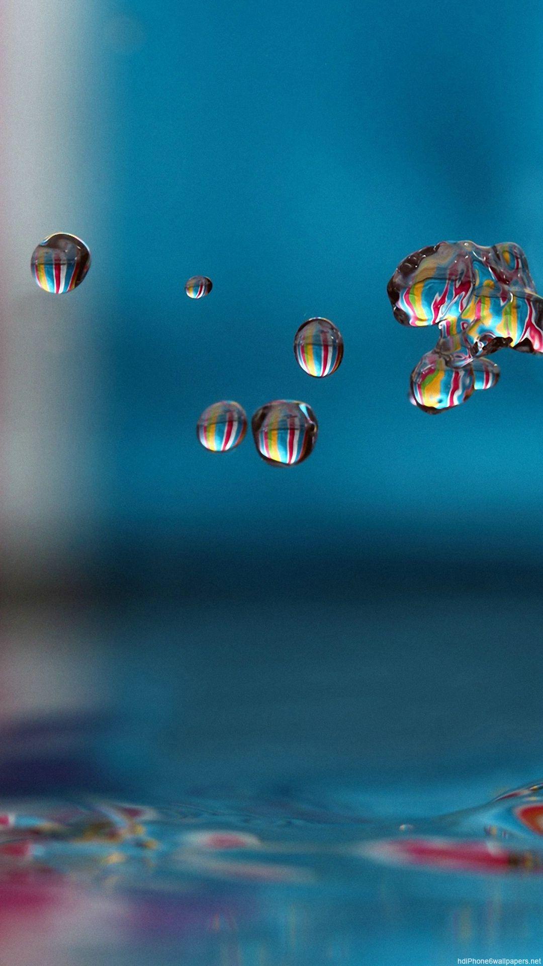 Water Drop colorful rainbow splash HD wallpaper  Peakpx