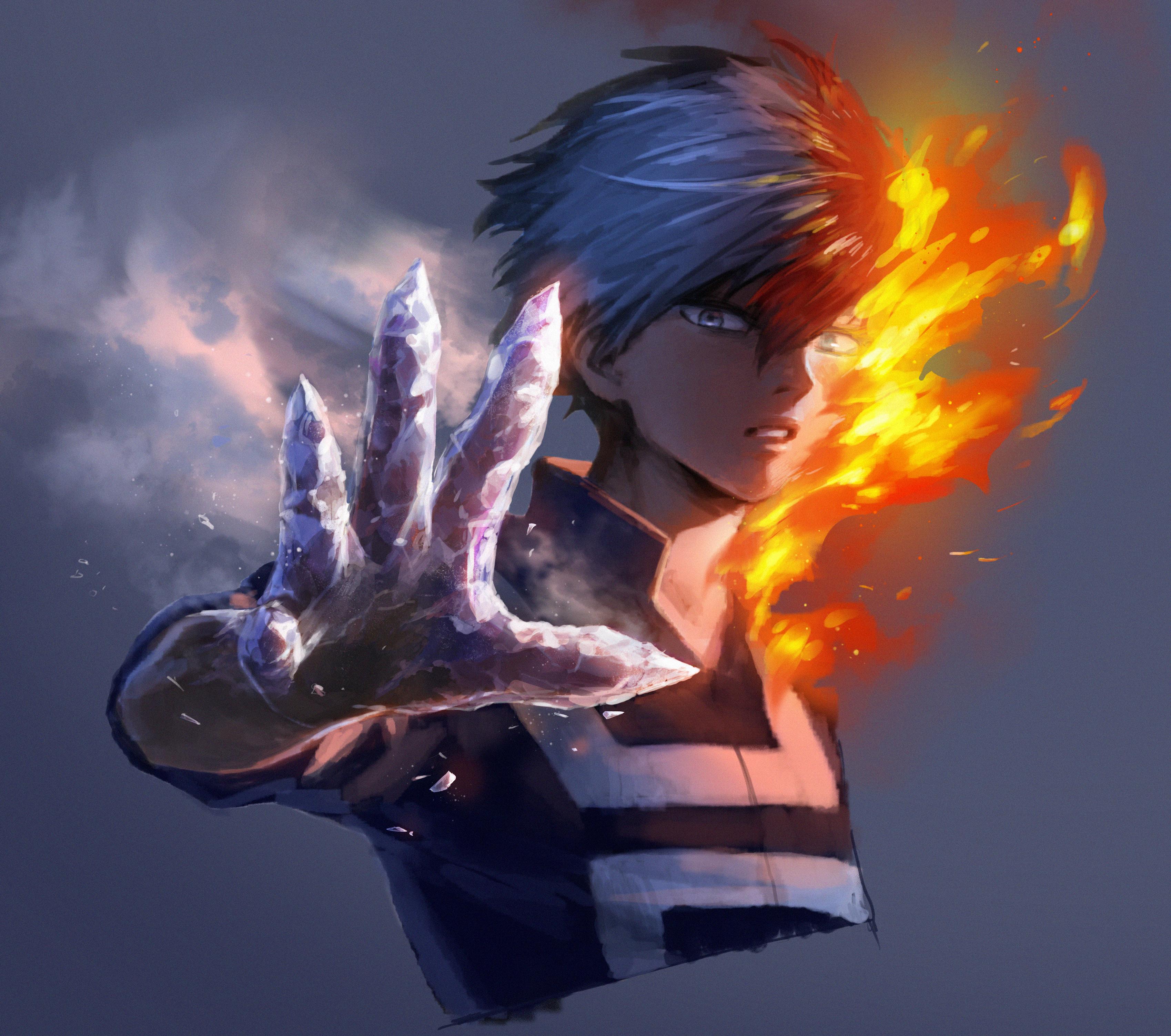 My Hero Academia Shouto Todoroki 2048x1152