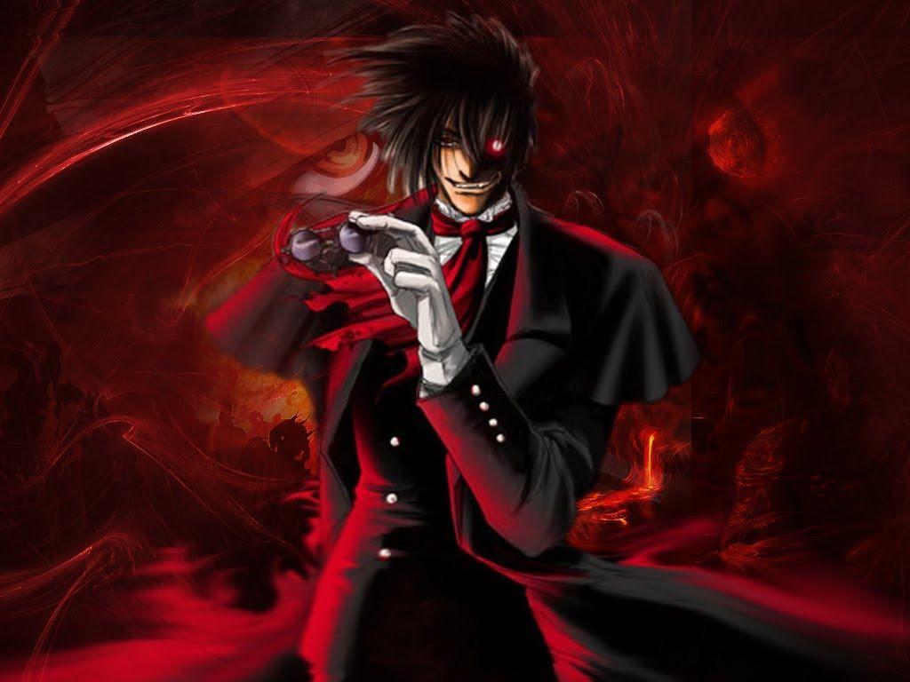 HD wallpaper: male anime character collage, Hellsing, Alucard (Hellsing),  one person