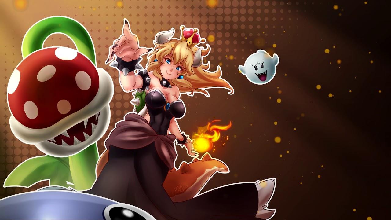 Bowsette HD Animated Wallpaper