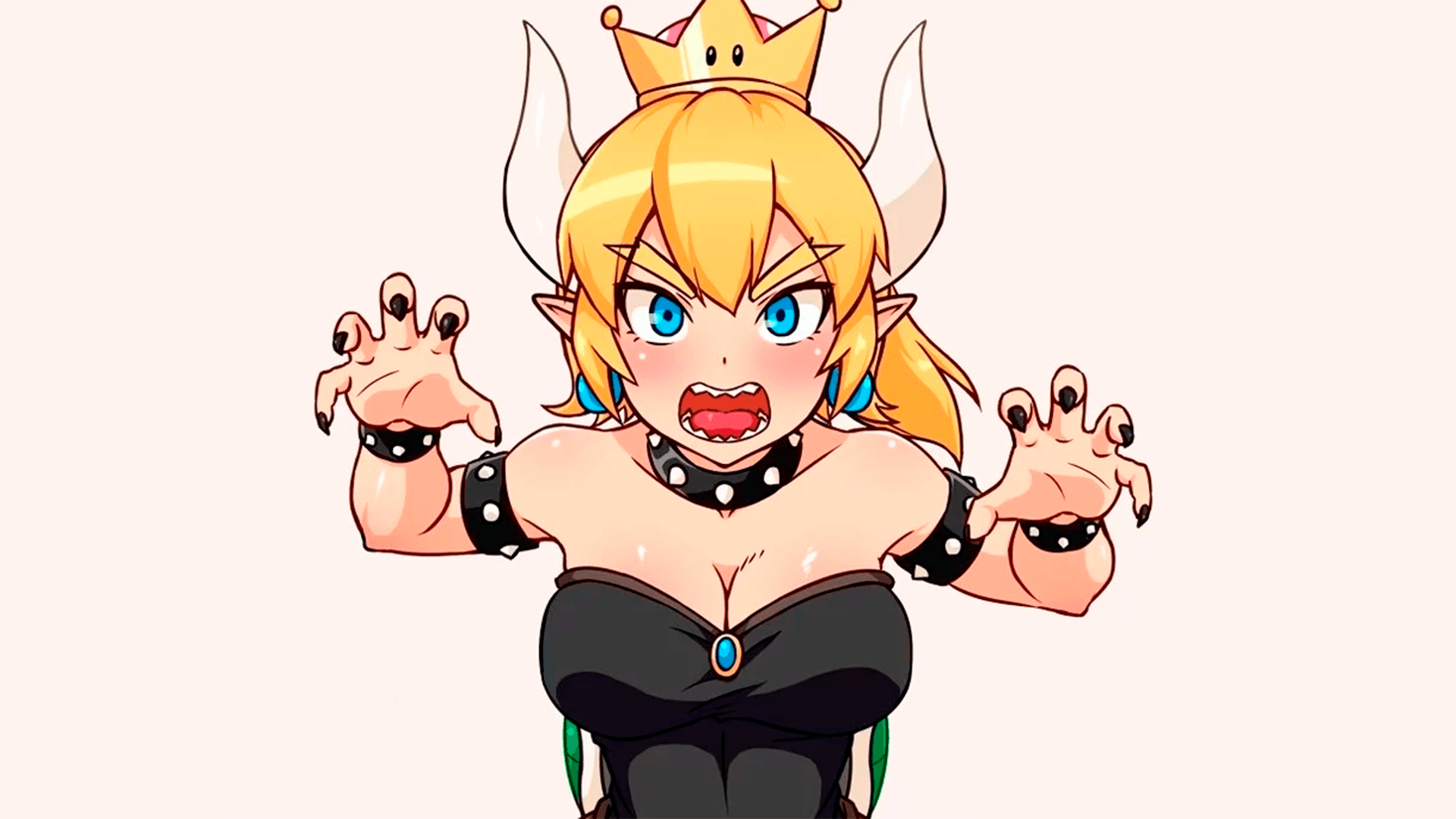 Bowsette Expression HD Wallpaper. Background Image