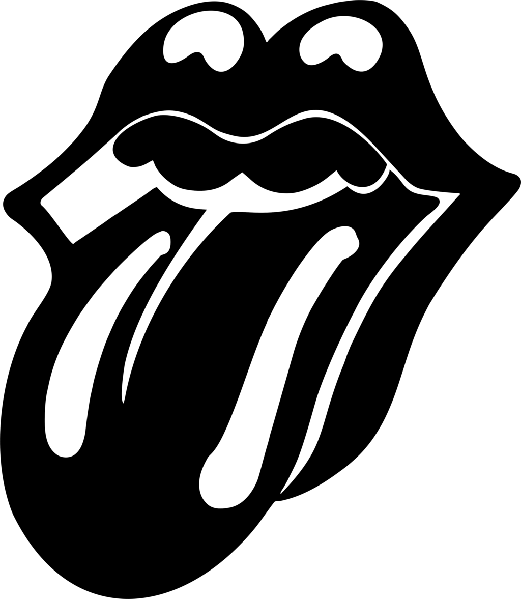 Rolling Stones Sticker Mobile Wallpapers - Wallpaper Cave