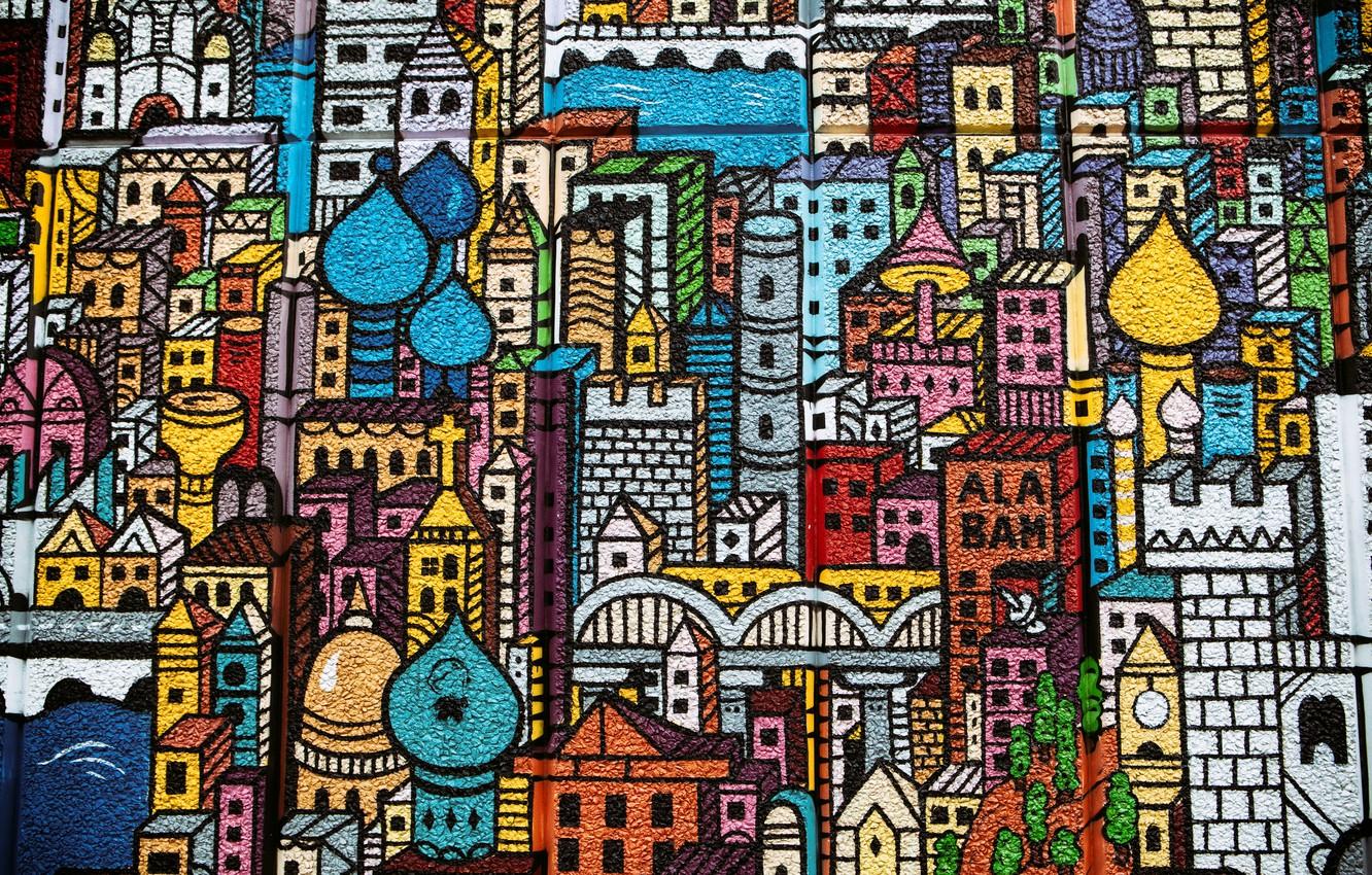 Wallpaper urban, LONDON, Street Art City, GRAFFITI, STREET