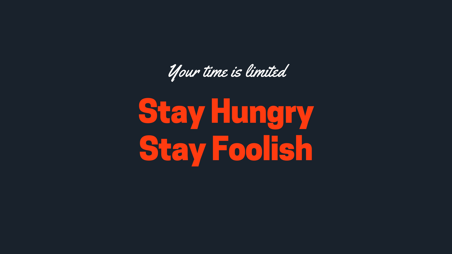 Stay Hungry Stay Foolish. The Coders Blog