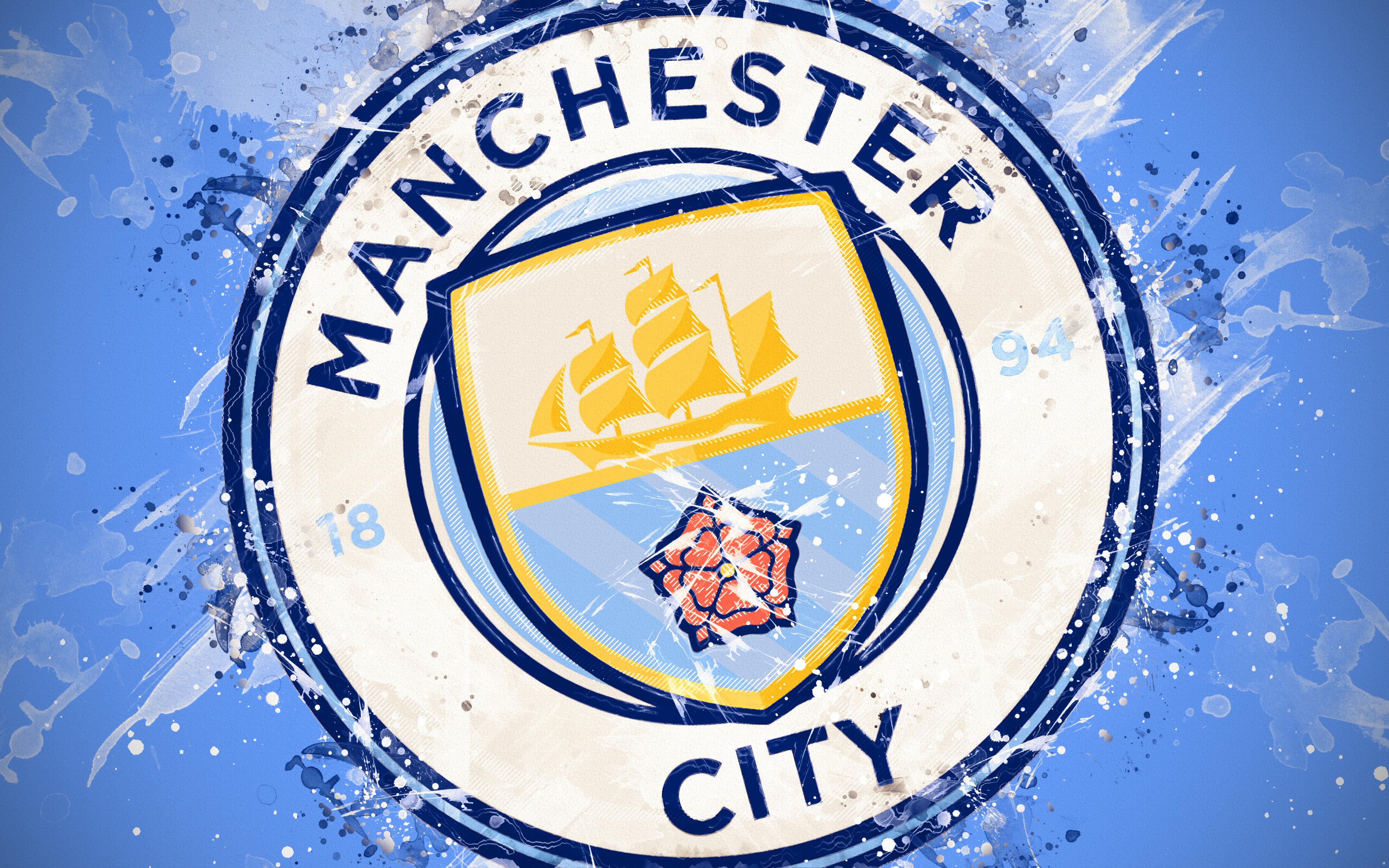Logo Manchester City HD Wallpaper