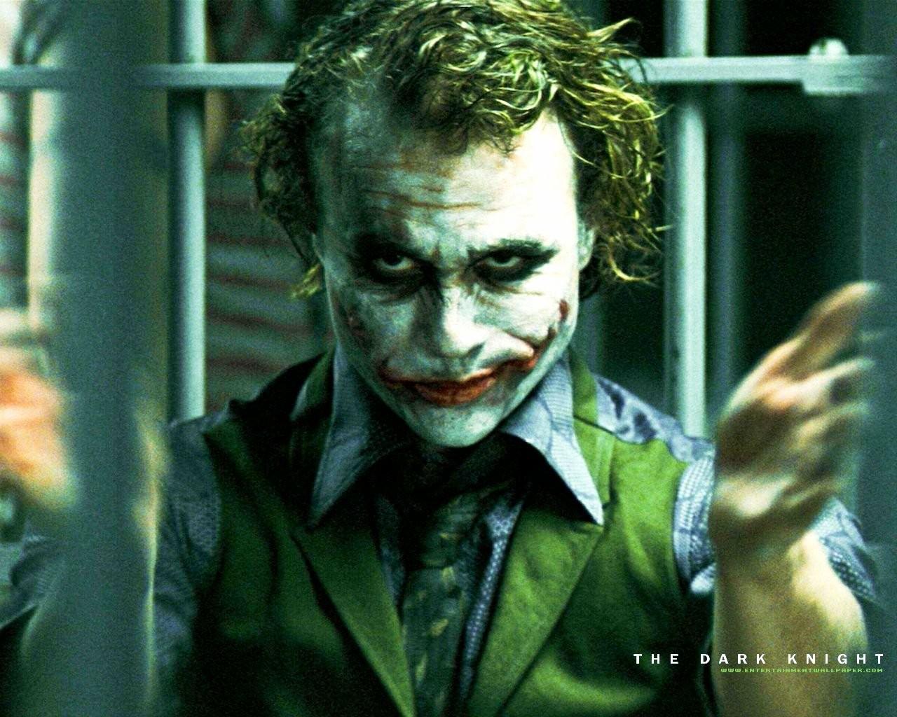 Batman, The Joker, Heath Ledger, The Dark Knight wallpaper
