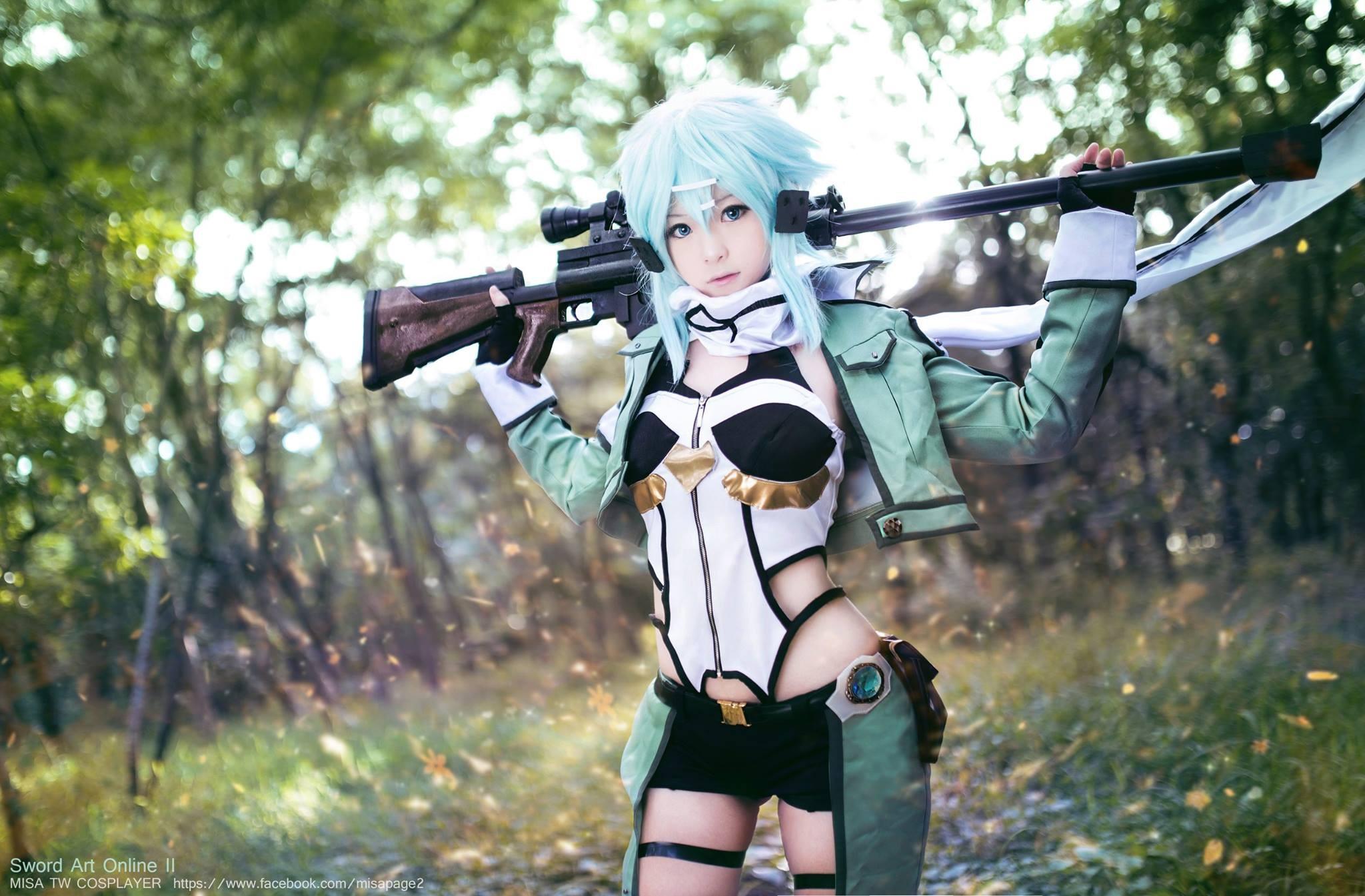 asada Shino, #misa Tw Cosplayer, #sword Art Online