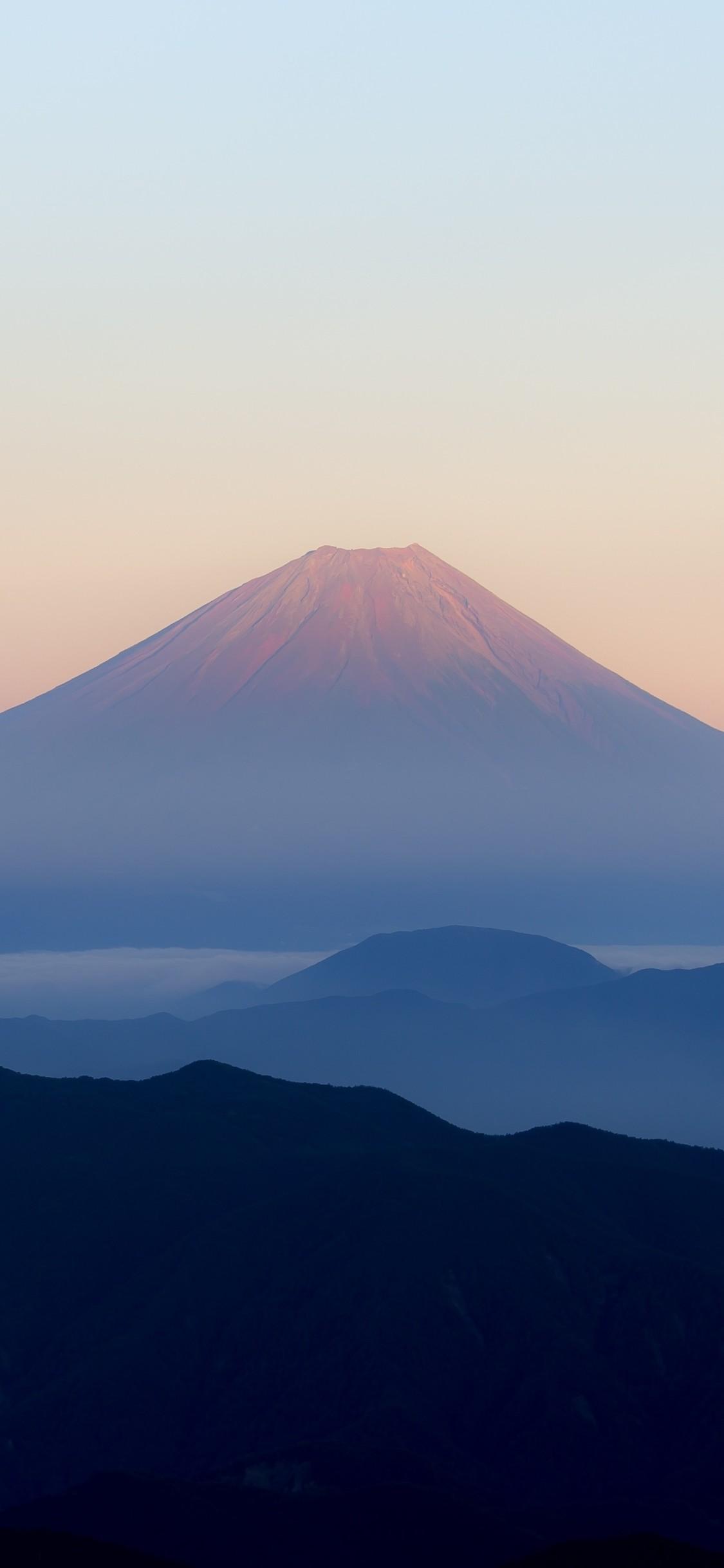 Mt Fuji 4k iPhone XS, iPhone iPhone X HD 4k