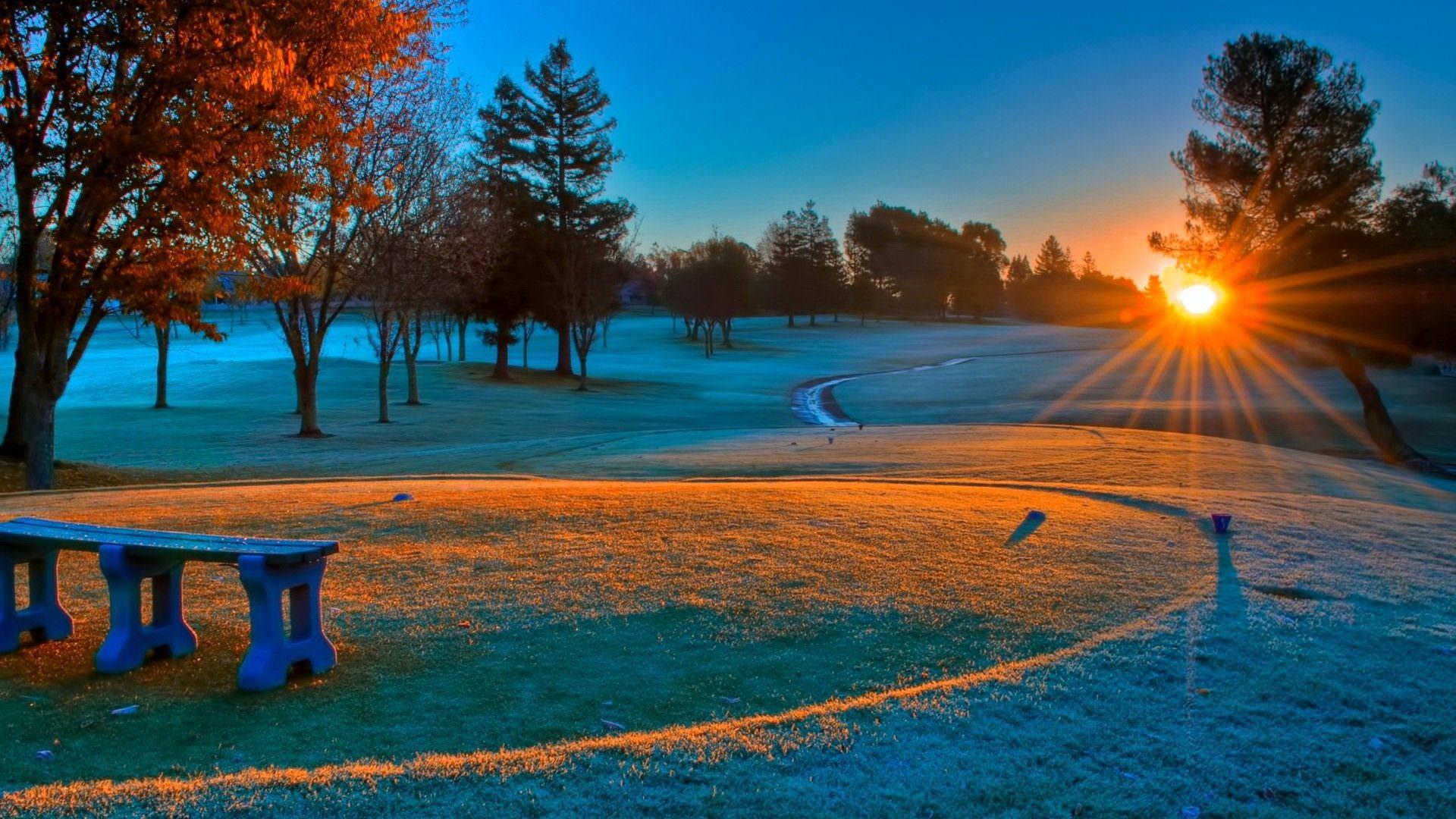 Frosty Morning Sunrise [1920x1080]