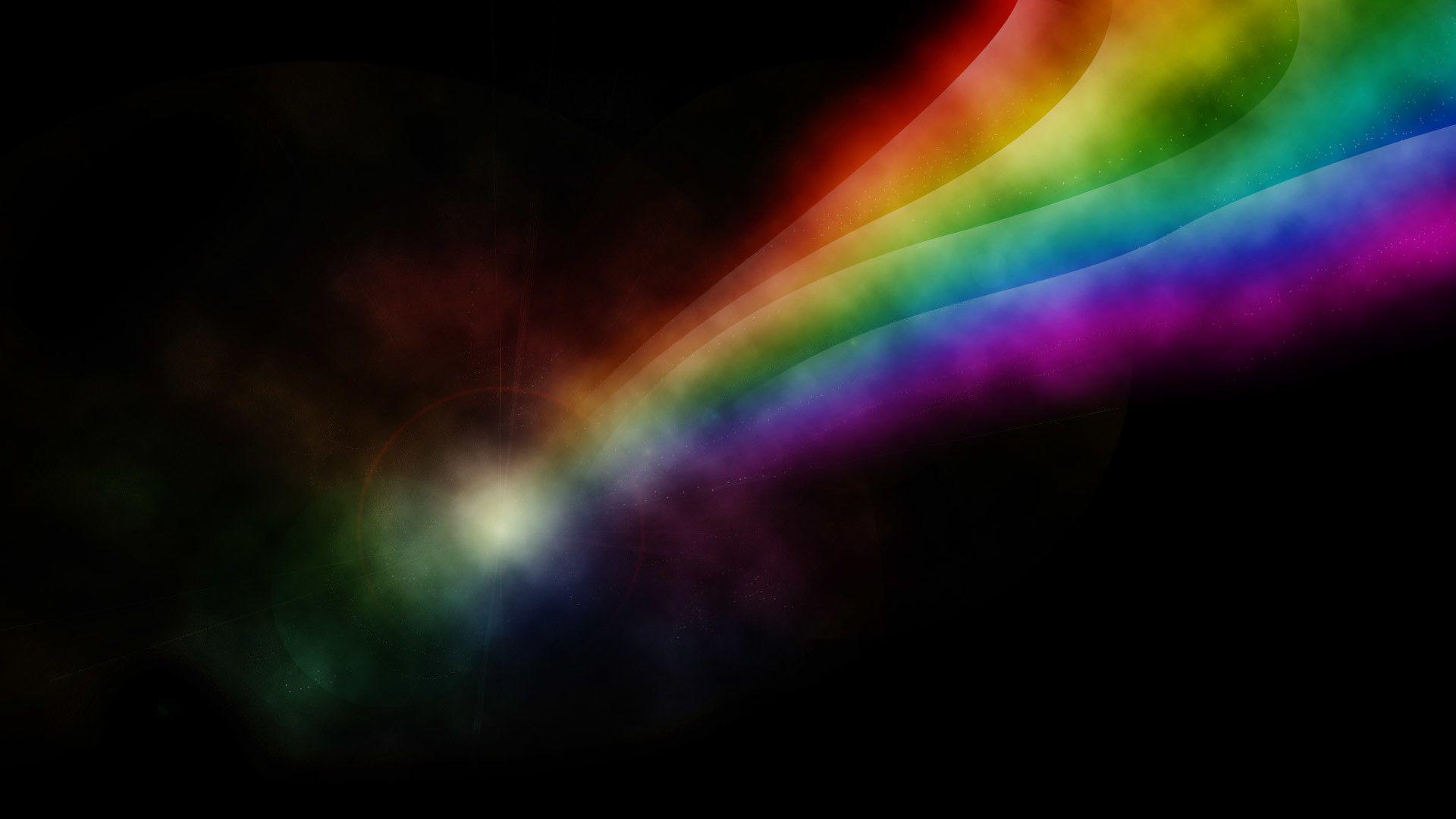 Aesthetics Background Rainbow