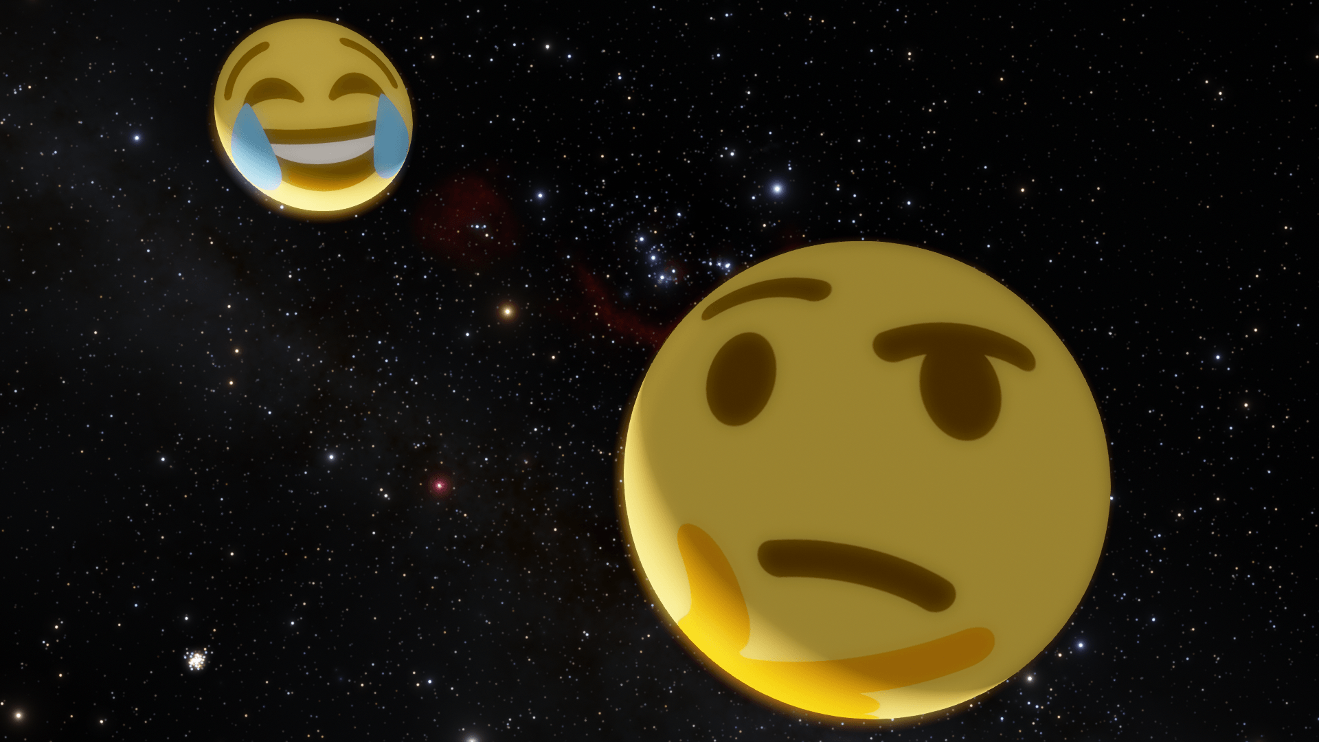Space emojis.