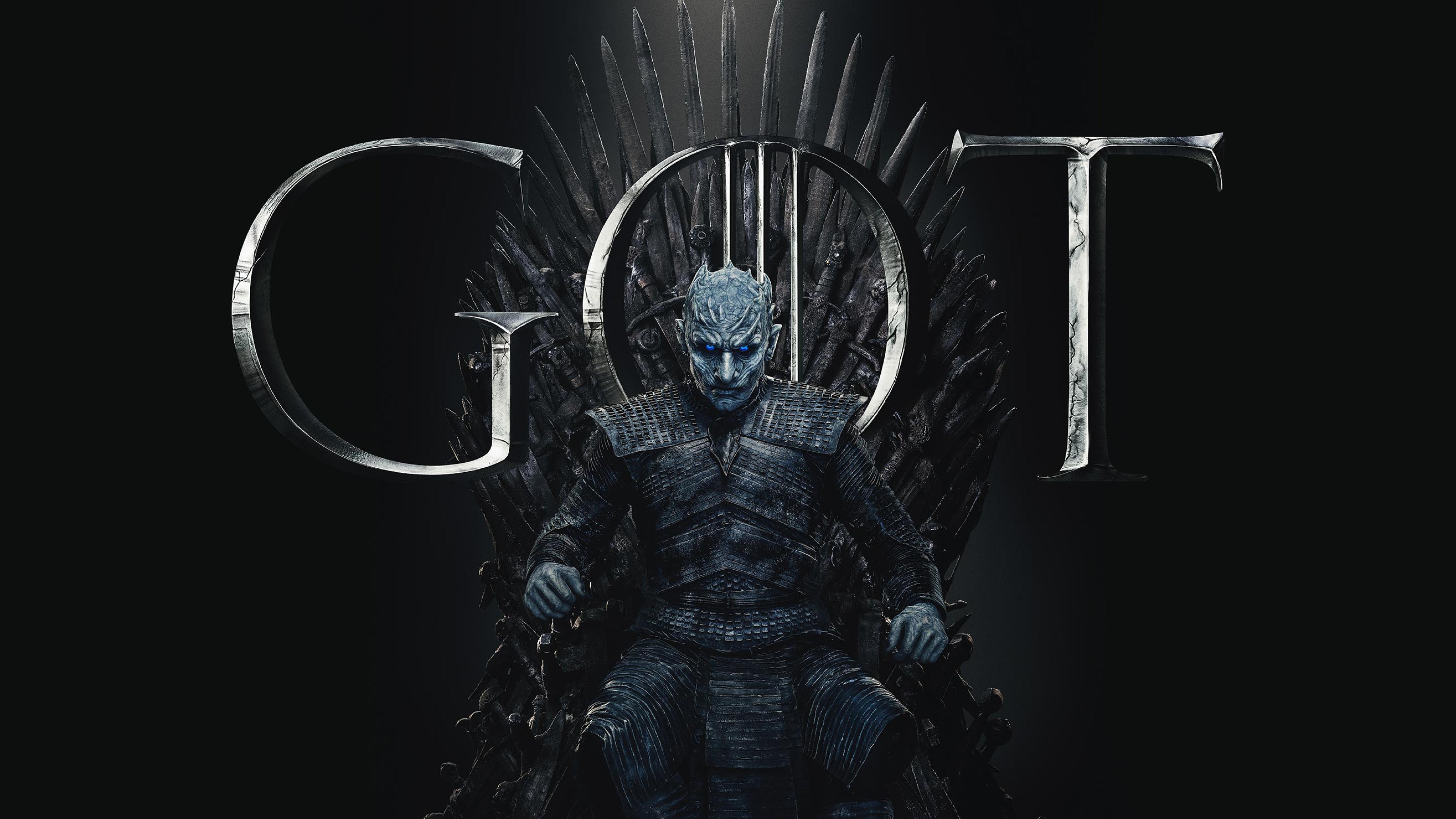 Night King Game of Thrones Season 8 Poster 5K