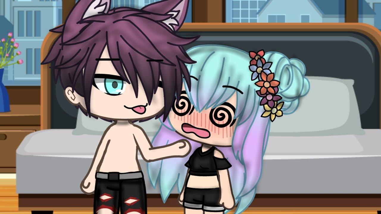 My roommate is . a hot boy!!!S1Ep1 Put a shirt on Gacha Life.