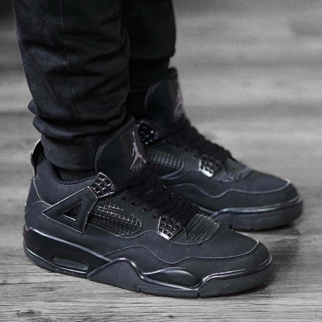 Air Jordan Retro 4 Black Cat Wallpapers Wallpaper Cave