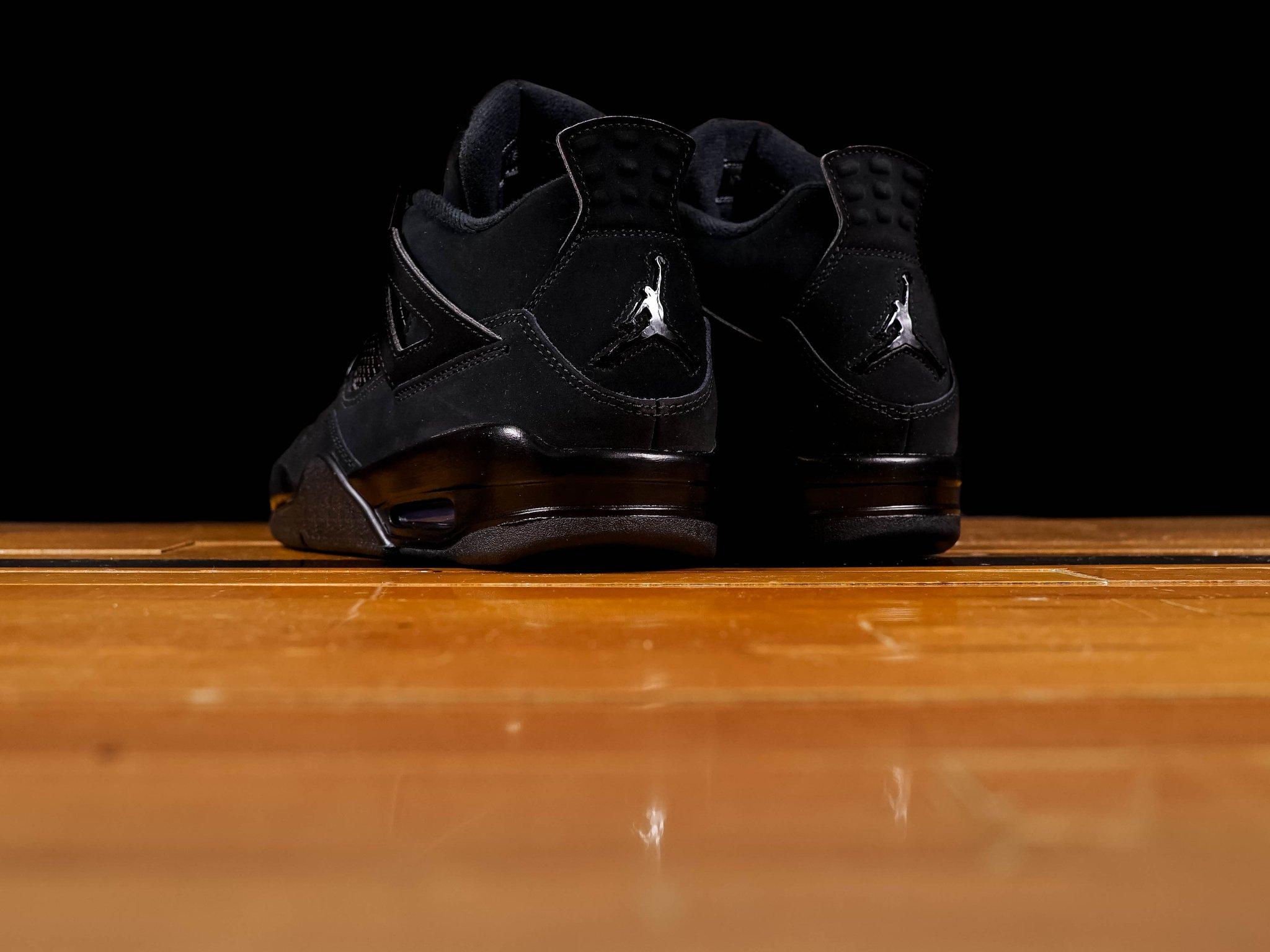 Men's Air Jordan 4 Retro 'Black Cat' [CU1110 010]