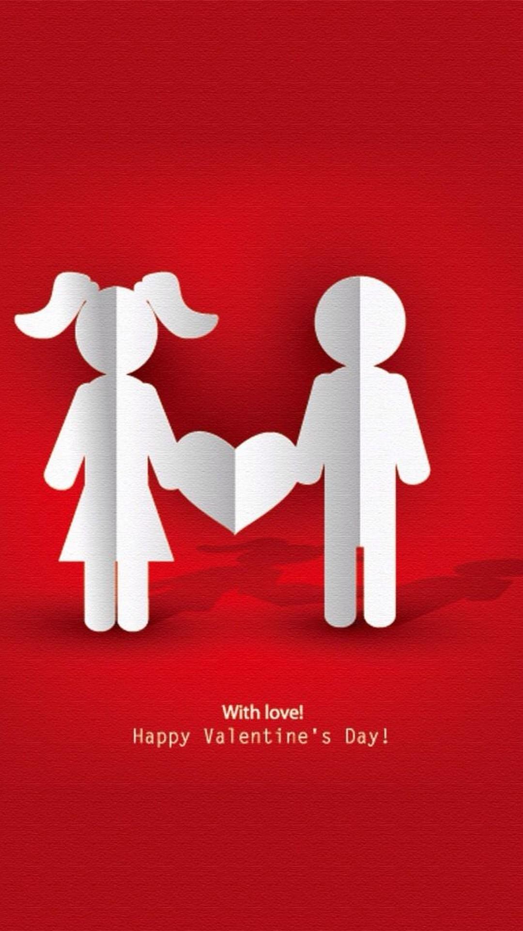 Red Valentine Day iPhone Wallpaper Cute Wallpaper