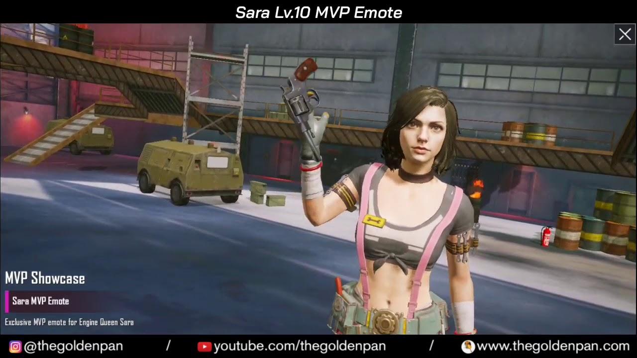 How to Unlock Sara For Free in PUBG Mobile