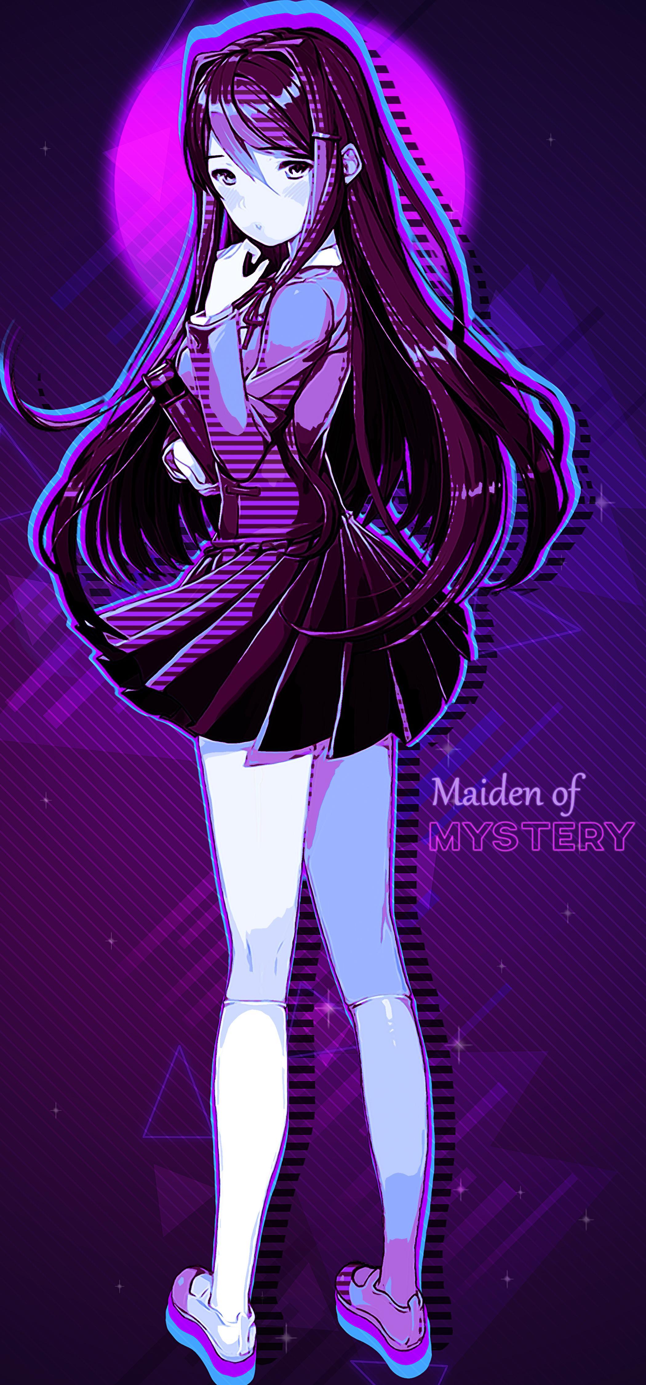 the maiden of mystery (80s yuri wallpaper)