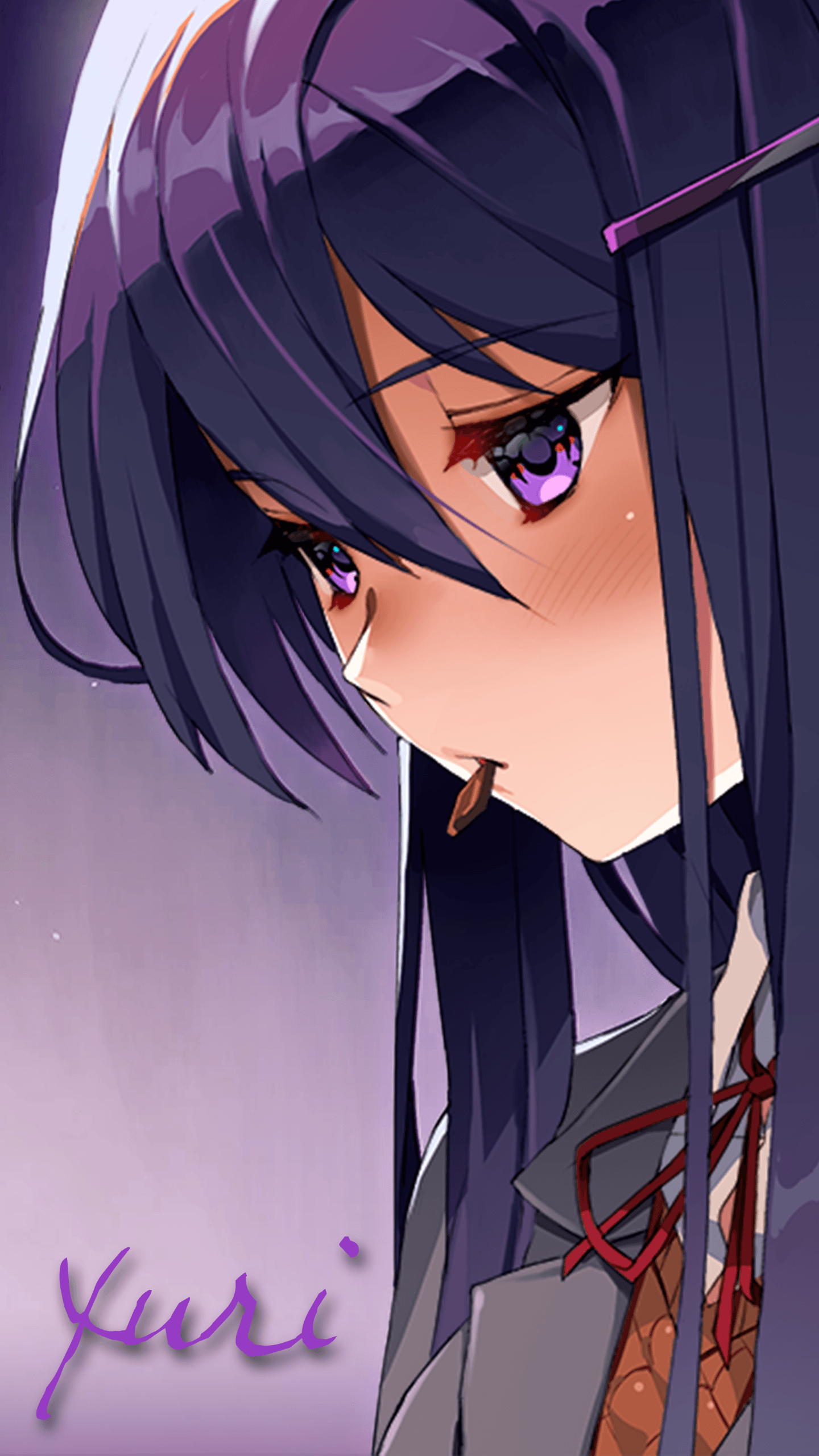 Free download the maiden of mystery 80s yuri wallpaper DDLC 2100x4500 for  your Desktop Mobile  Tablet  Explore 42 DDLC iPhone Wallpapers  Gundam  iPhone Wallpaper Watchmen Wallpaper iPhone NASA iPhone Wallpaper