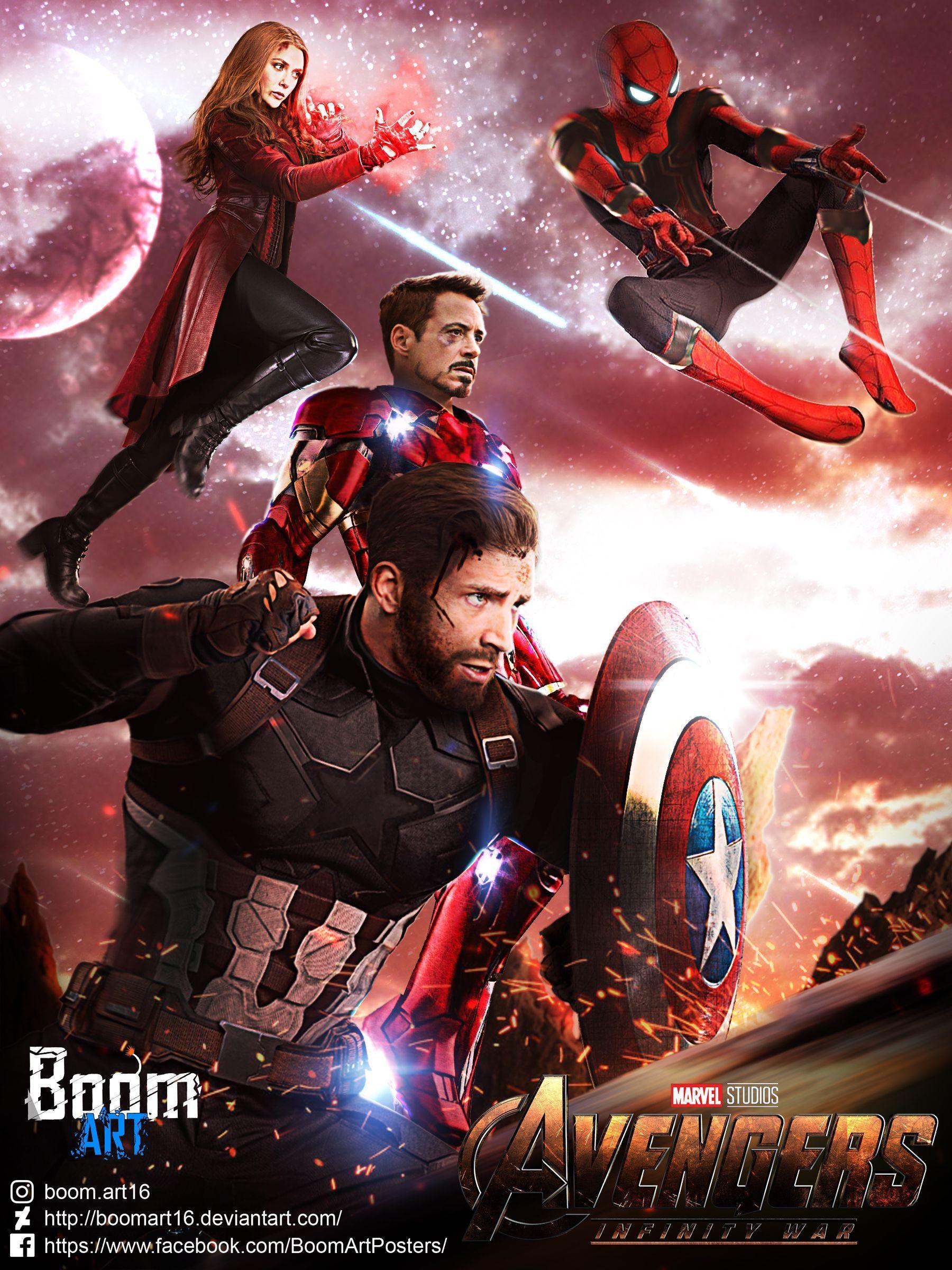 Cap Avengers Infinity War Poster Wallpaper Free Cap