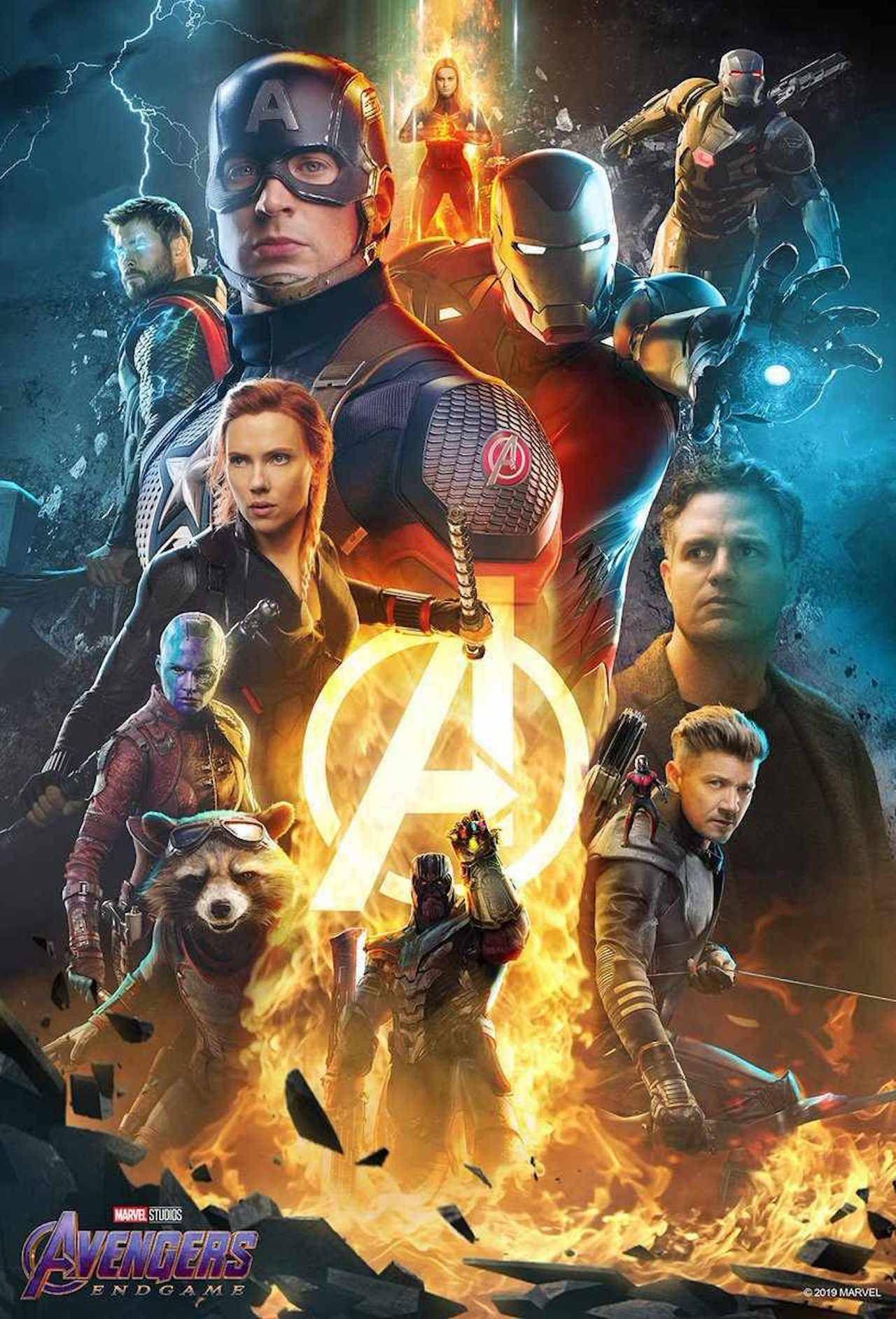 Avengers: Endgame Poster by Boss Logic. Marvel