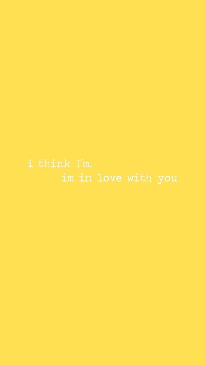 love, in love, yellow and crush quotes