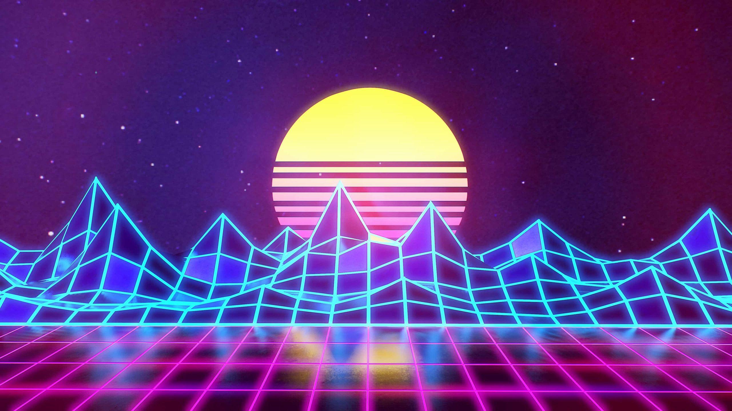Beautiful Neon 80s This Month