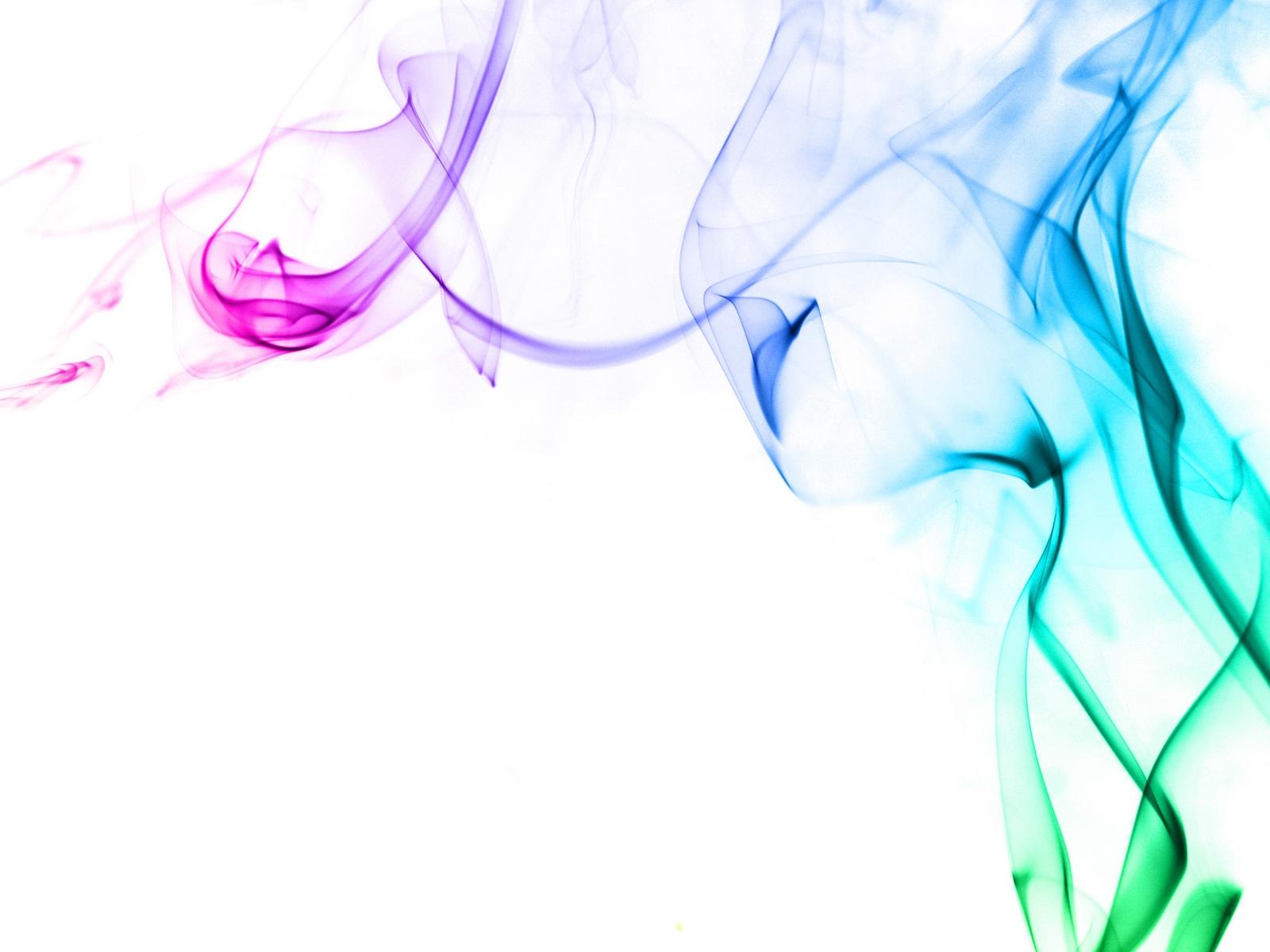 Download wallpaper 1600x1200 smoke, colorful, abstraction