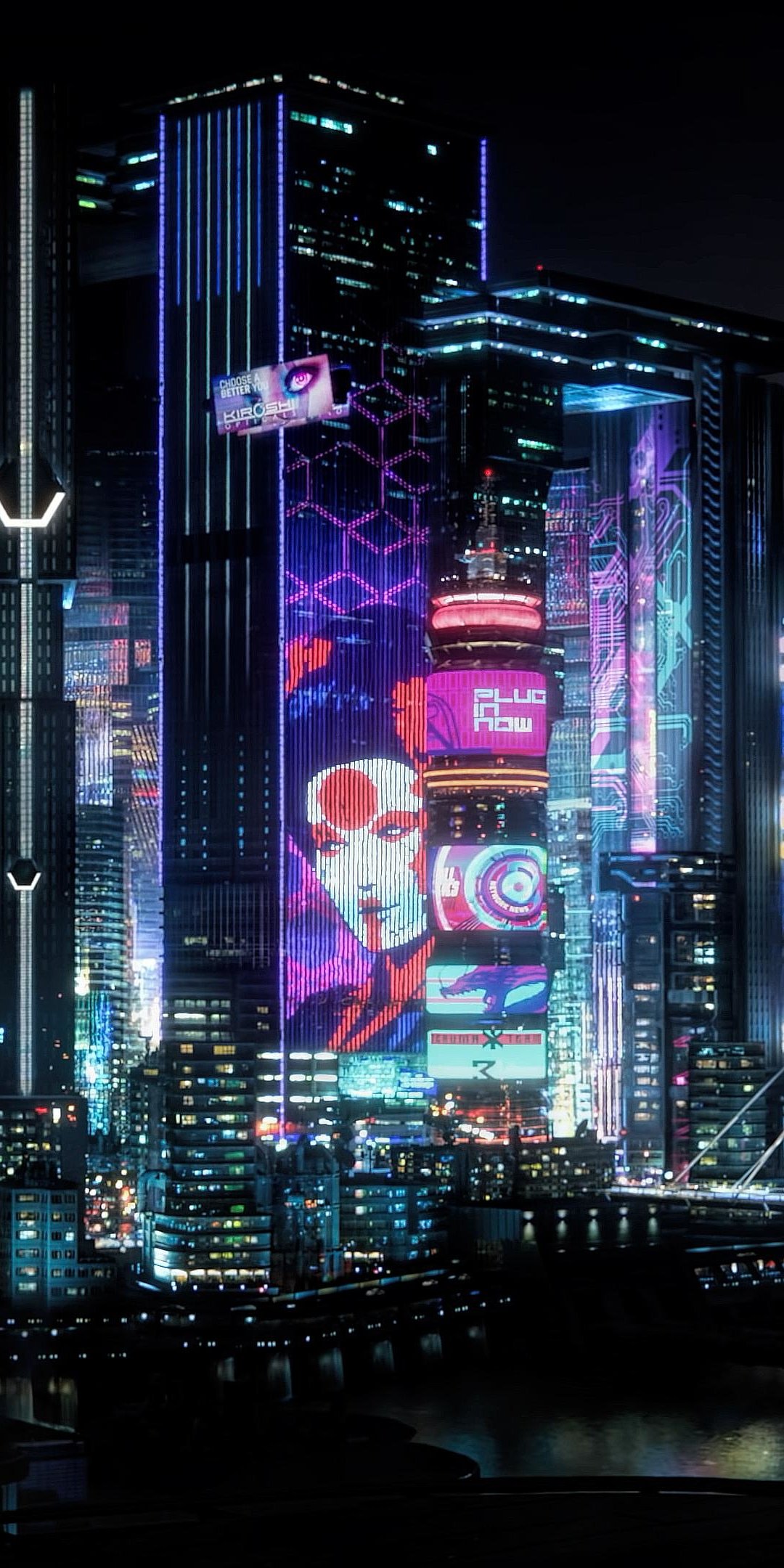 Video Game Cyberpunk 2077 (1080x2160) Wallpaper