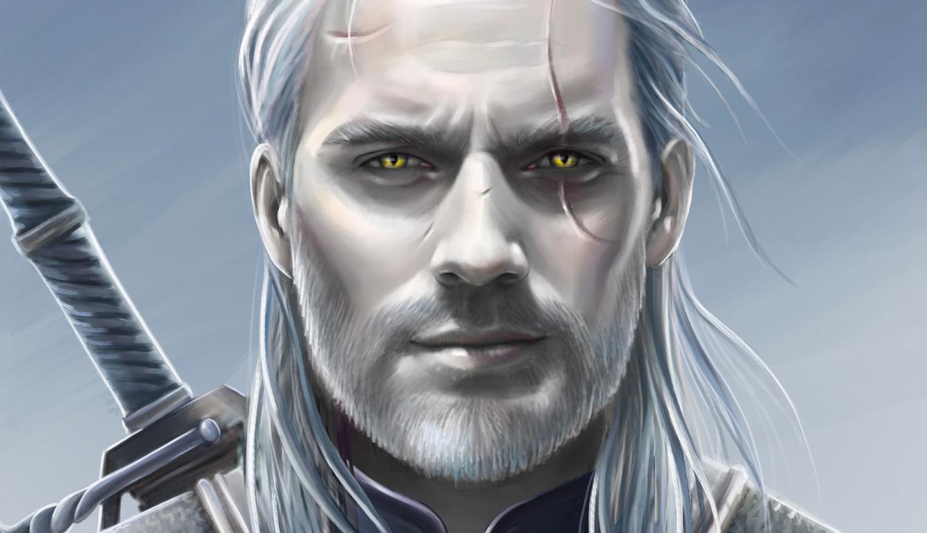 Henry Cavill As Geralt The Witcher Laptop HD HD 4k