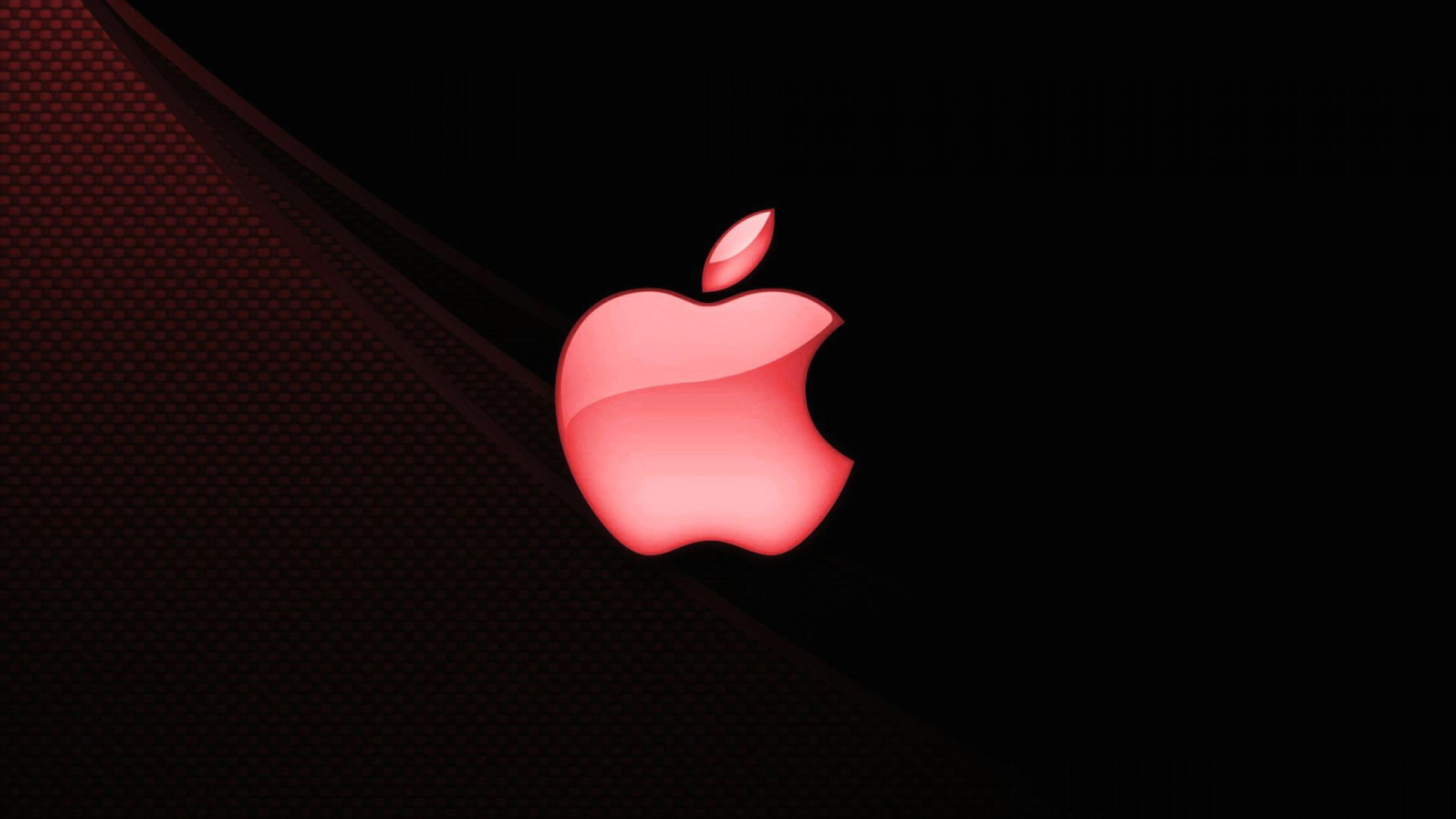 Apple Red And Black Wallpaper High Definition Red