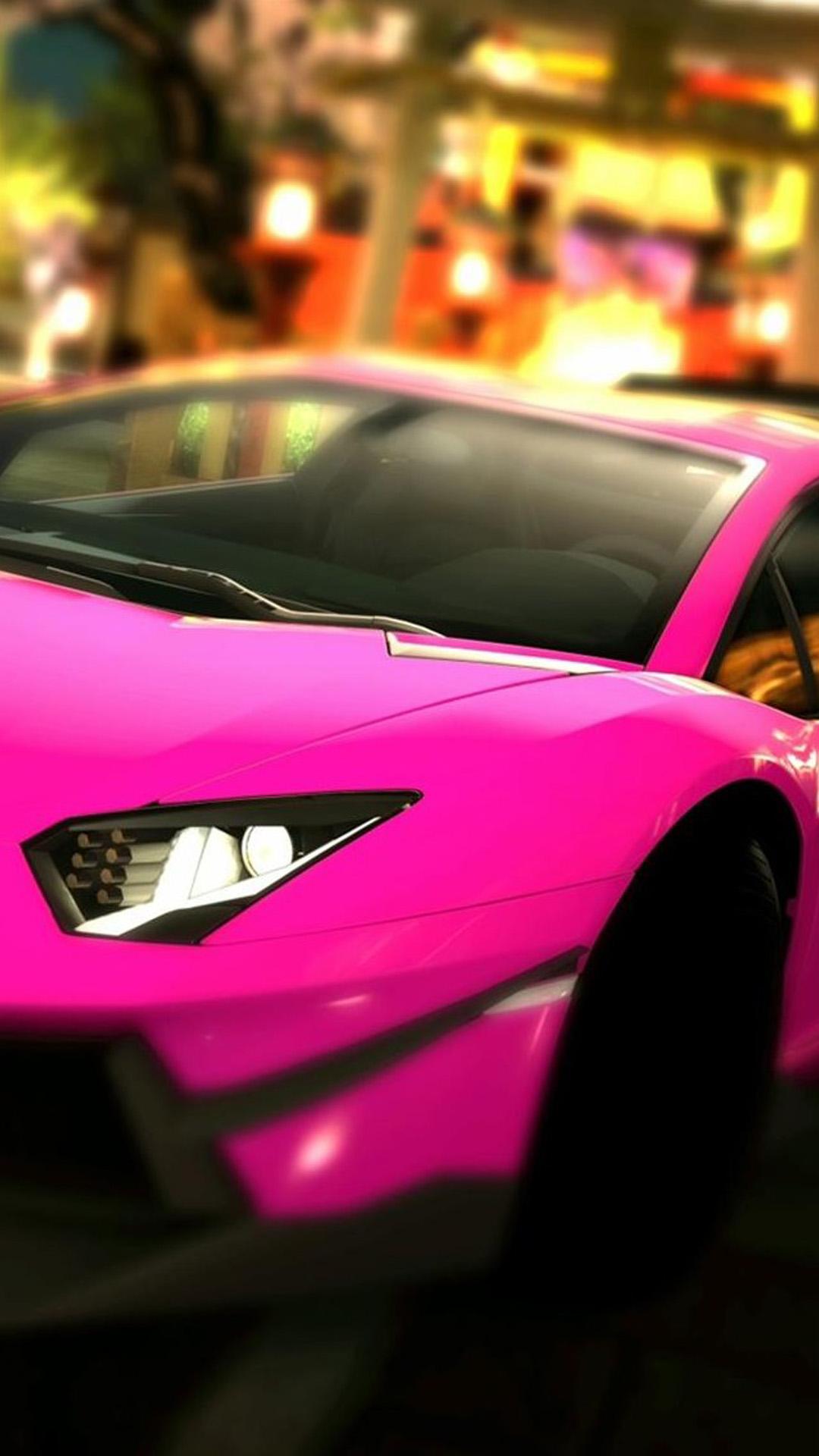 Free download Mobile Pink Car Wallpaper Full HD Picture