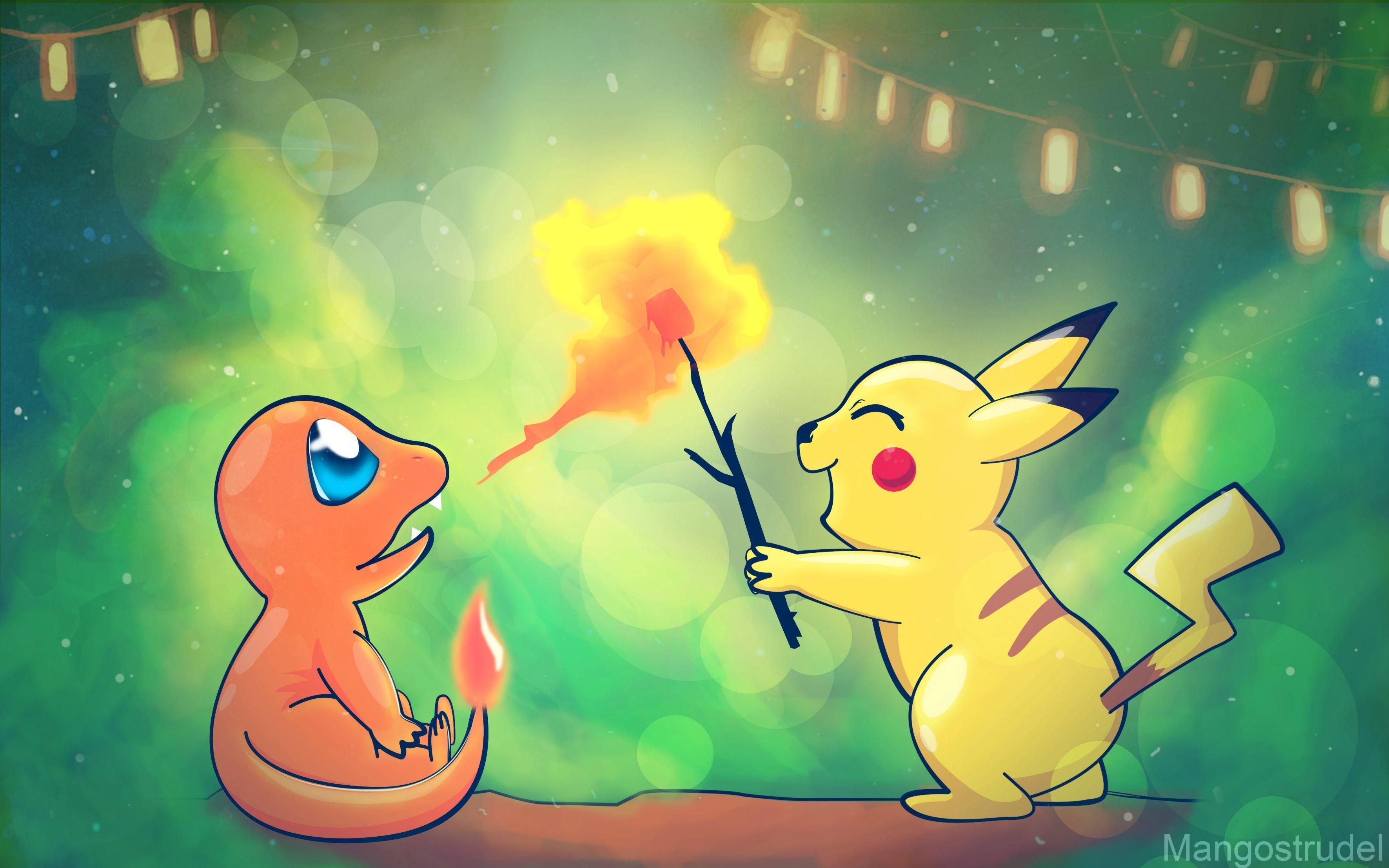 Charmander and Pikachu Wallpaper Free Charmander and Pikachu Background