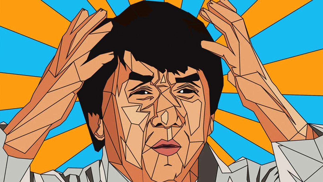 Jackie Chan Wallpaper art for Android