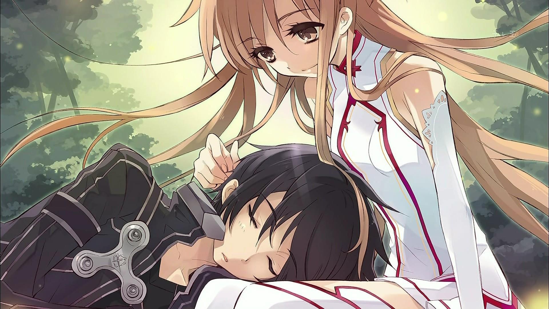 kumpulan materi pelajaran dan contoh soal 4: Anime Couple Hugging