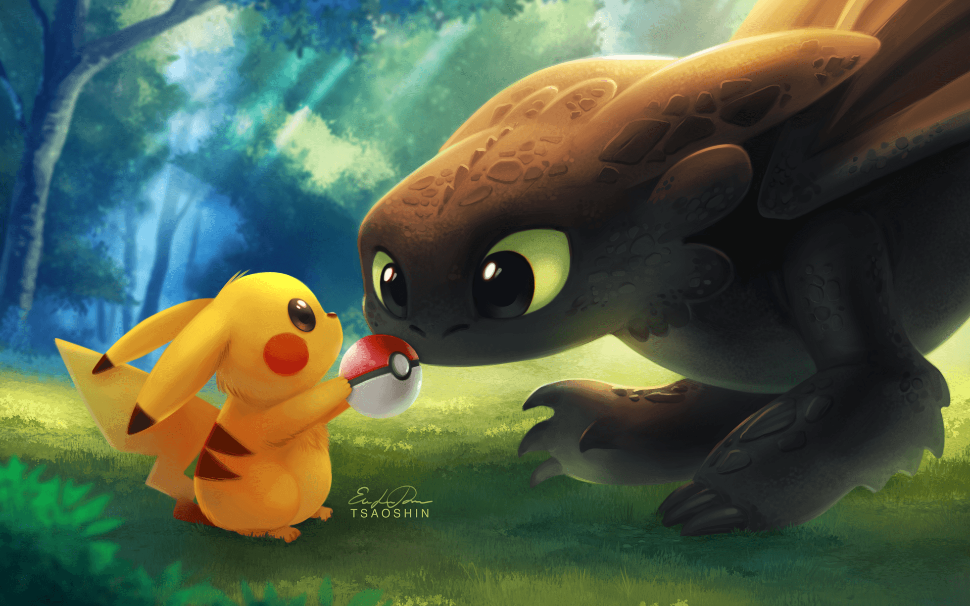 Cute Dragon Wallpaper