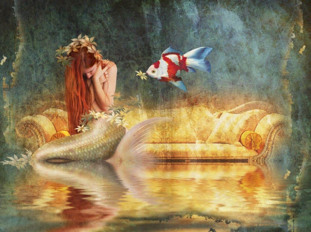 Mermaid Desktop Wallpaper. Mermaid Wallpaper For Desktop