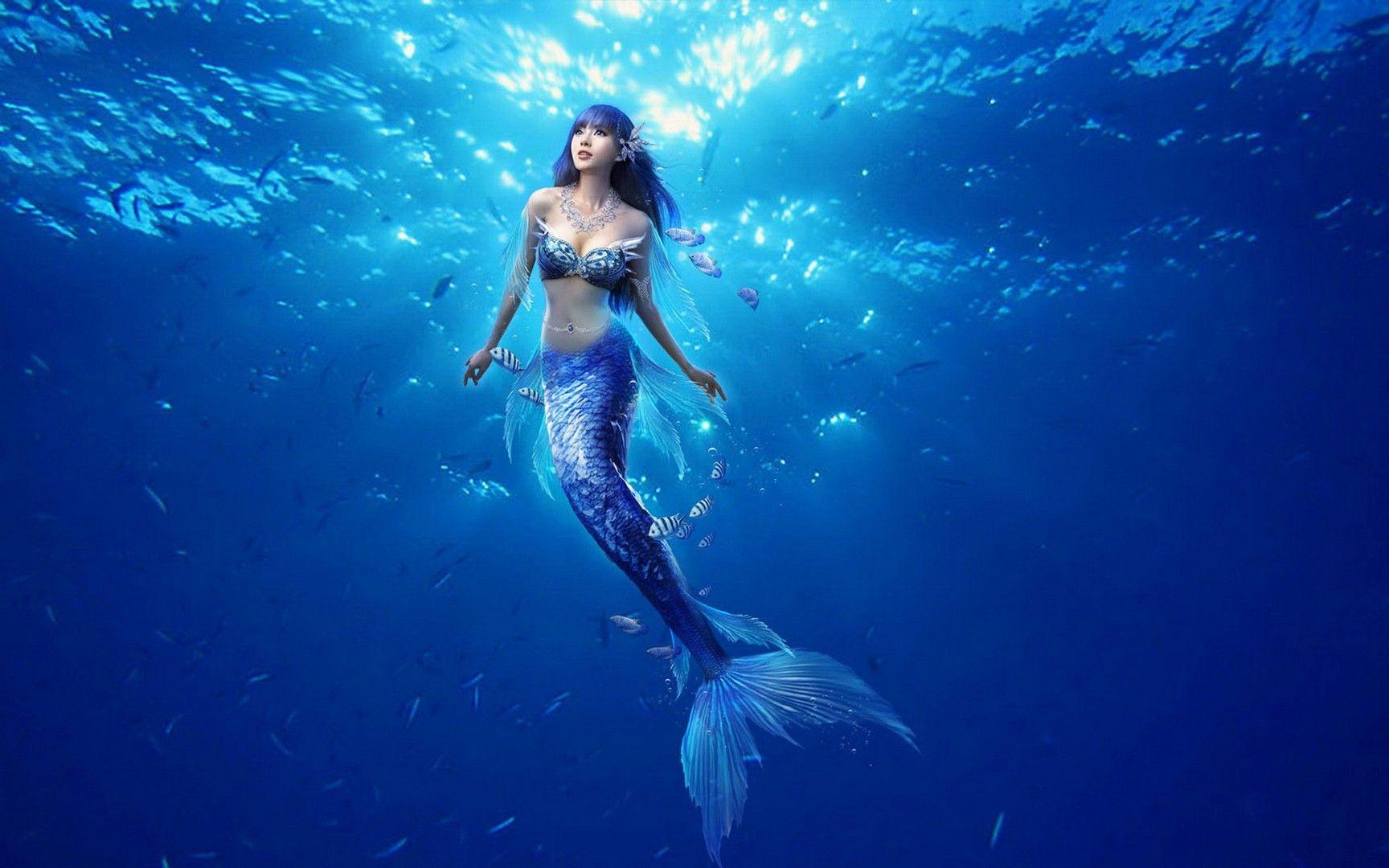 mermaid wallpaper HD. Mermaid wallpaper, Girl photography