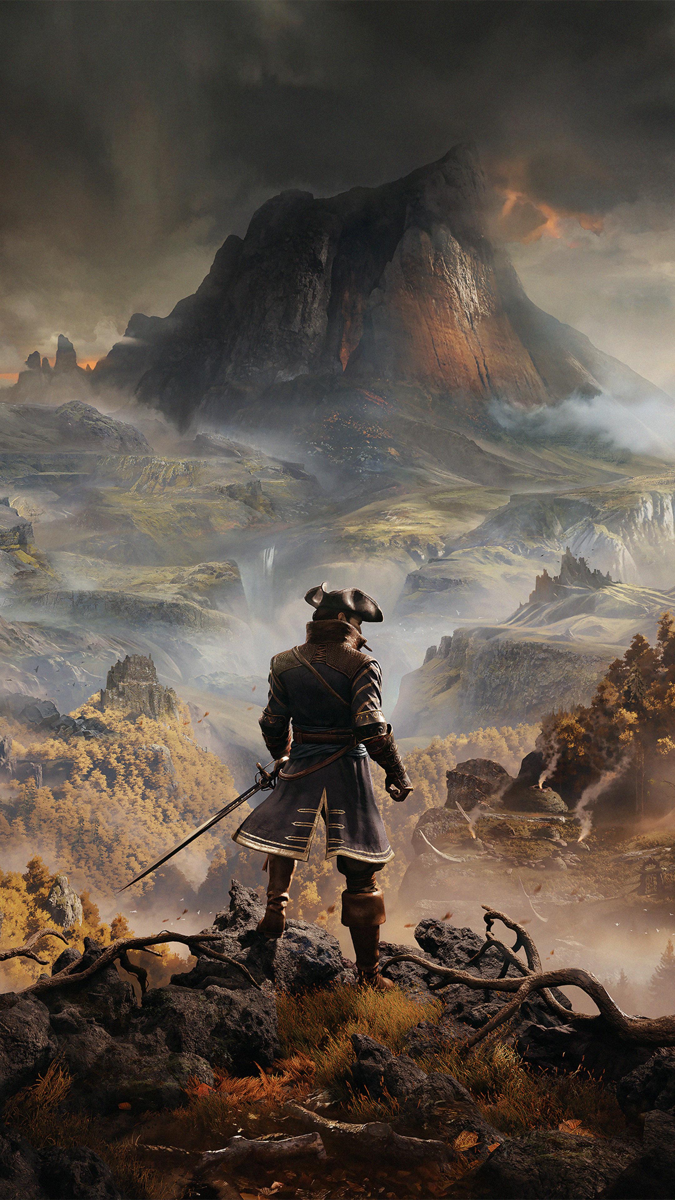 4K Greedfall cover art im using for my phone wallpaper atm