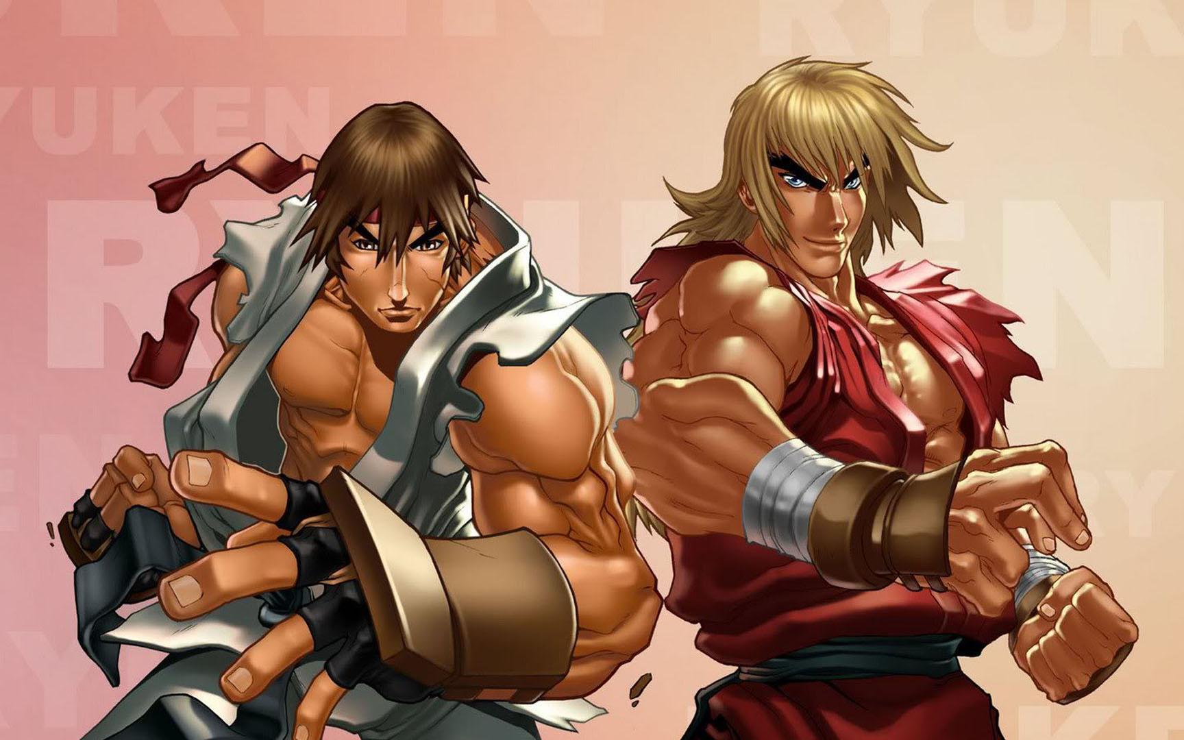 Ryu Vs Ken Fighter 2 Wallpaper