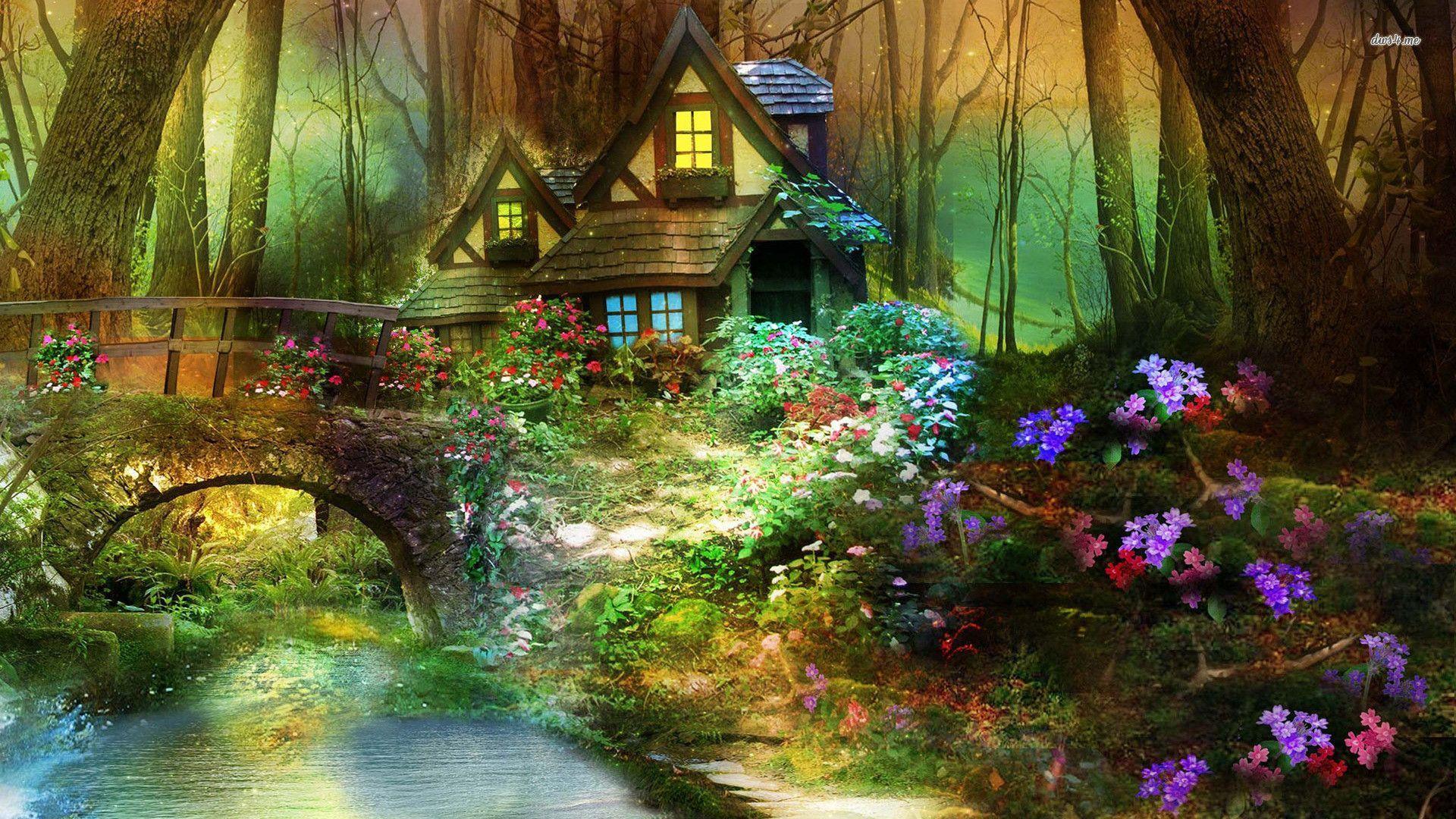 Enchanted Forest Wallpaper Free Enchanted Forest Background