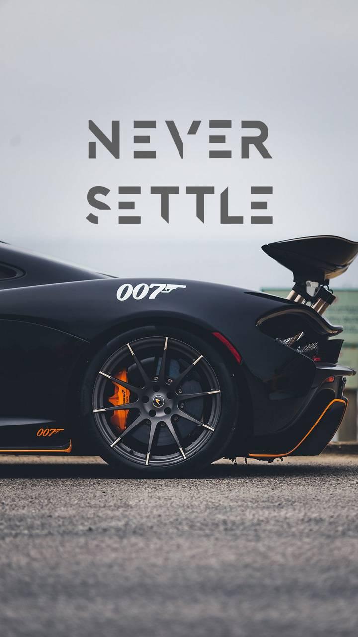 Never Settle wallpaper